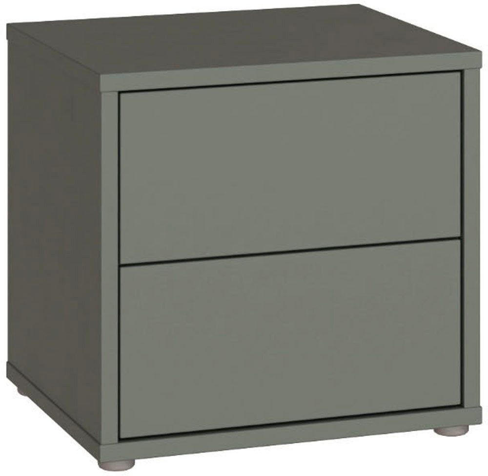 FORTE Nachtkommode Alice Springs, Schubkästen mit Vollauszug, Push to Open