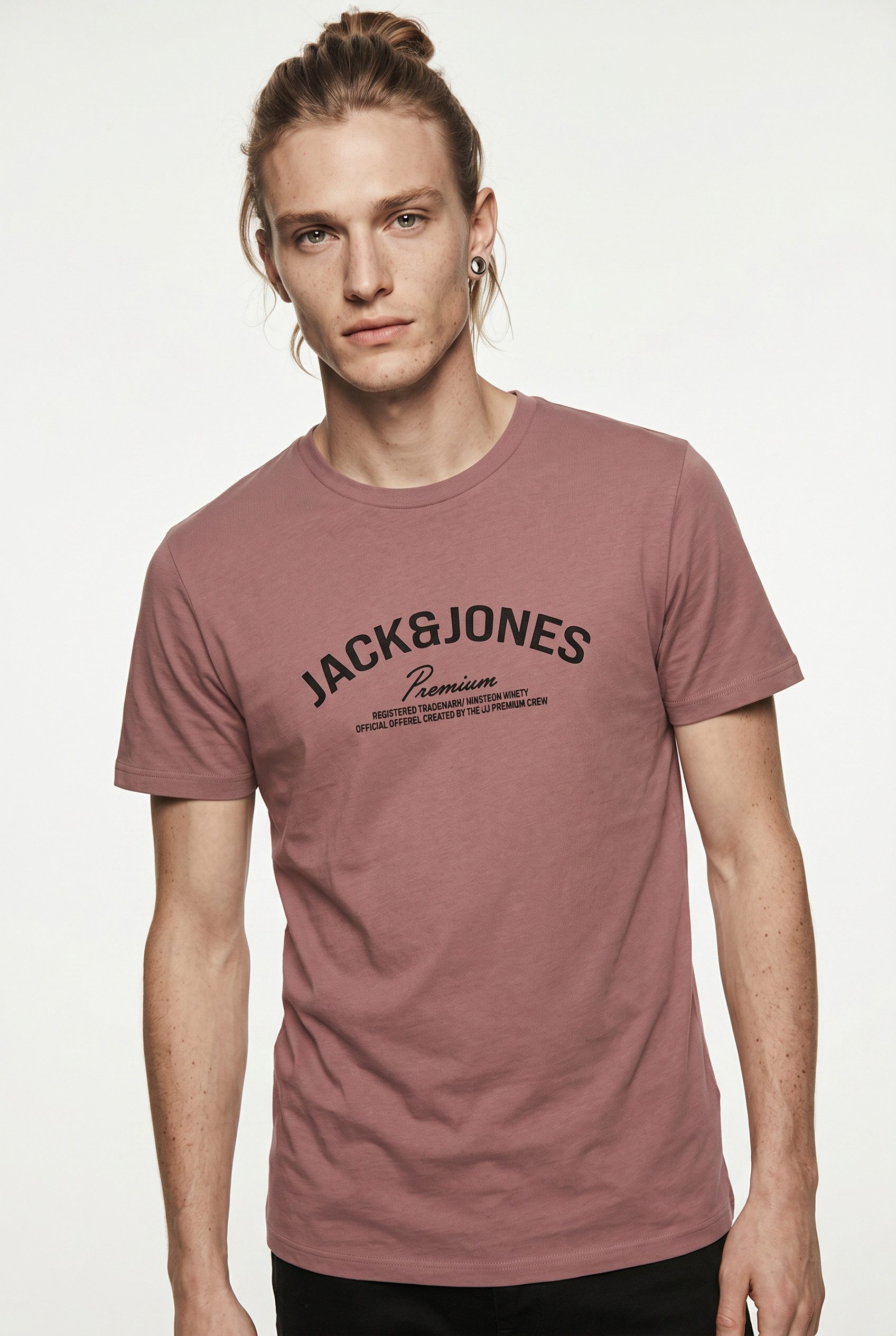Jack & Jones T-Shirt JPRBLATOMMY SS TEE FST mit Logo Schriftzug
