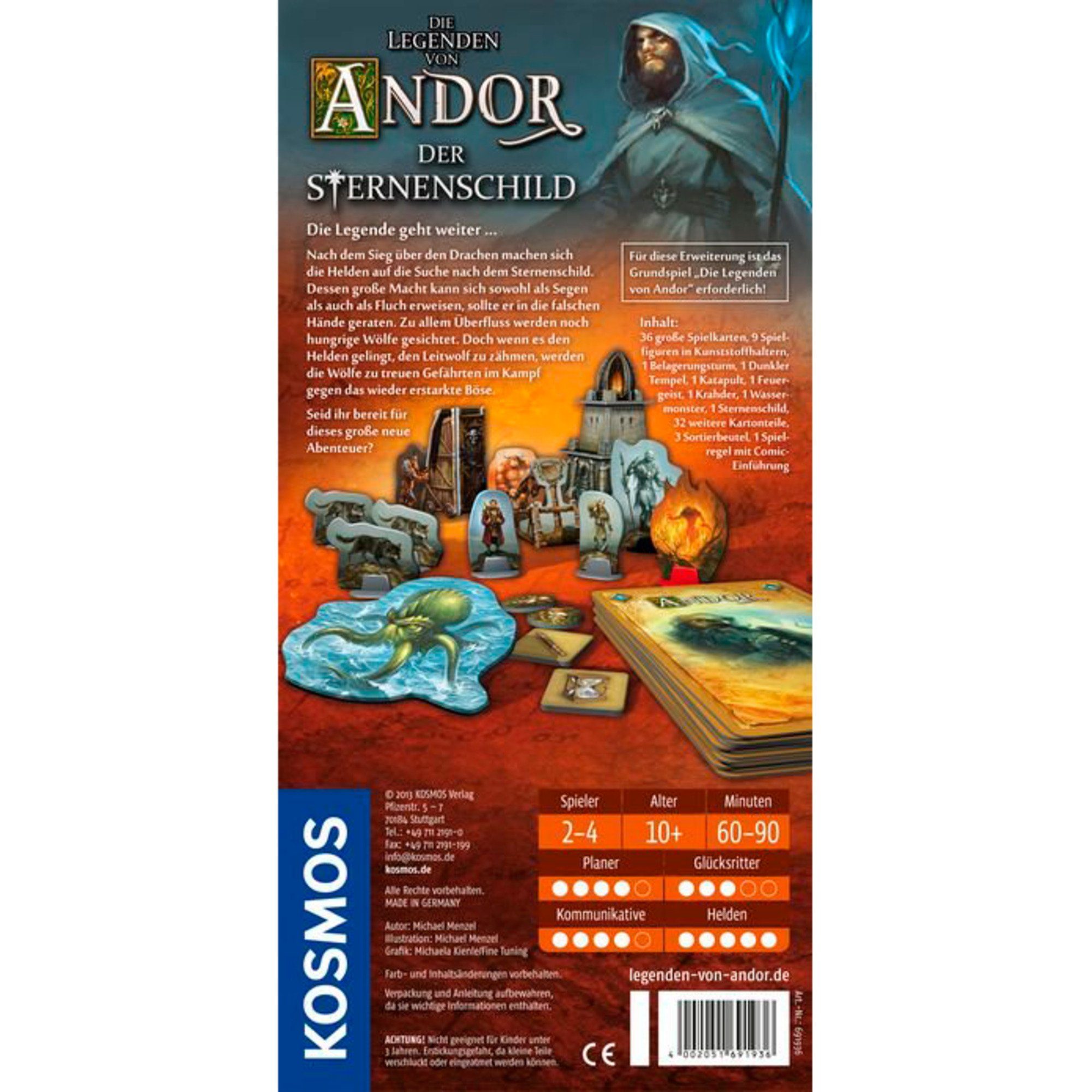 Kosmos Spiel Kosmos Die Legenden von Andor - Der Sternenschild