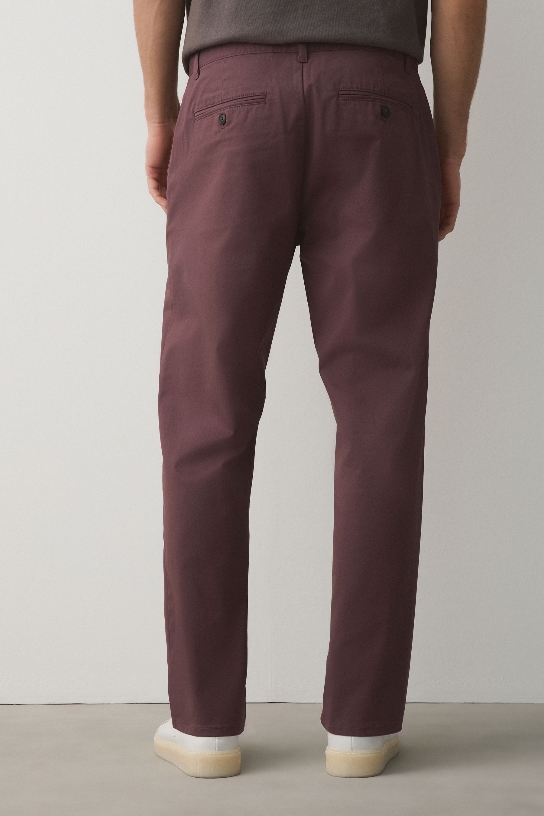 Next Stretch-Hose Straight Fit Chinohose mit Stretch und Baumwolle (1-tlg)