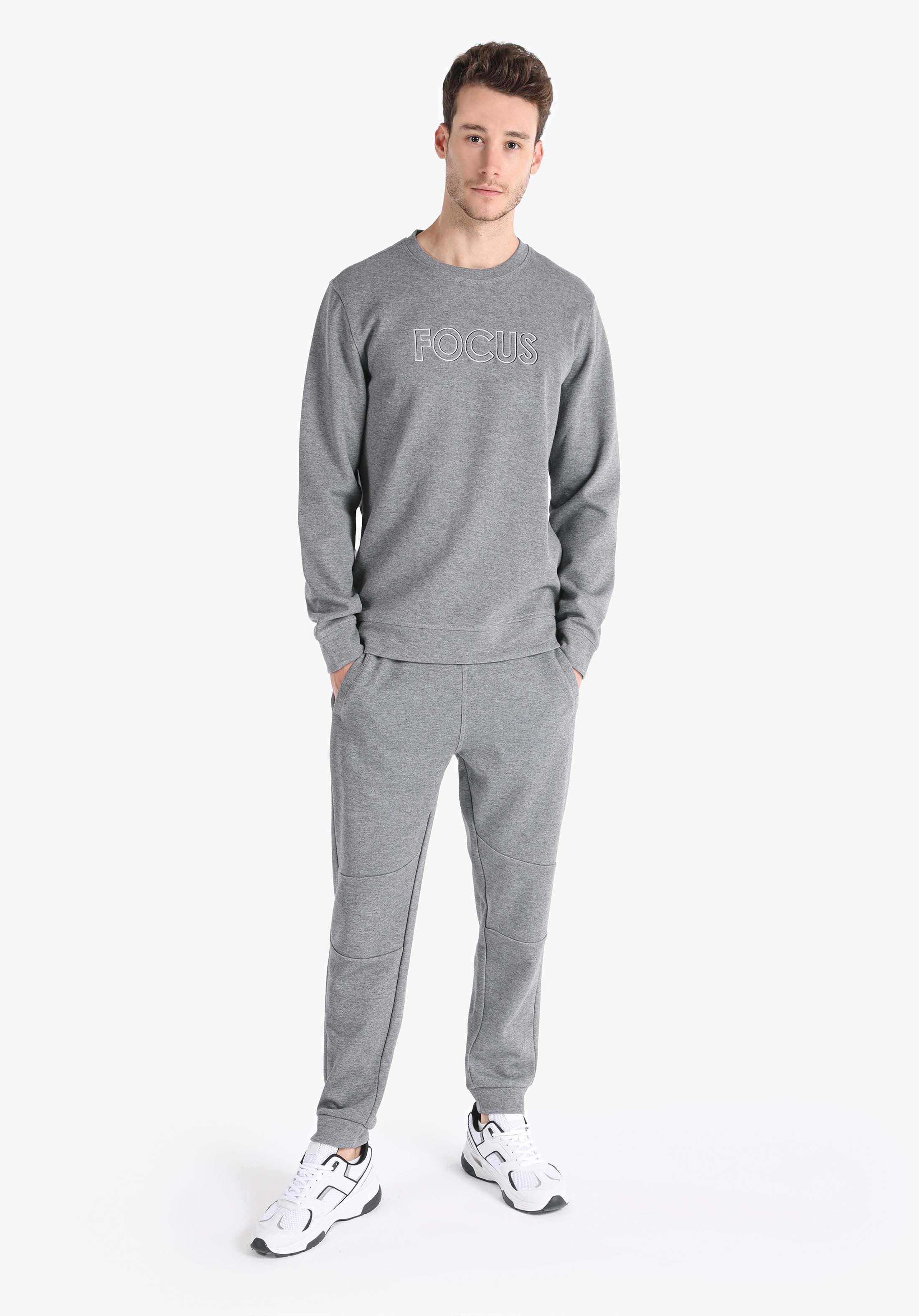 Colins Kapuzenpullover Colins Regular Fit Anthrazit Herren-Sweatshirt