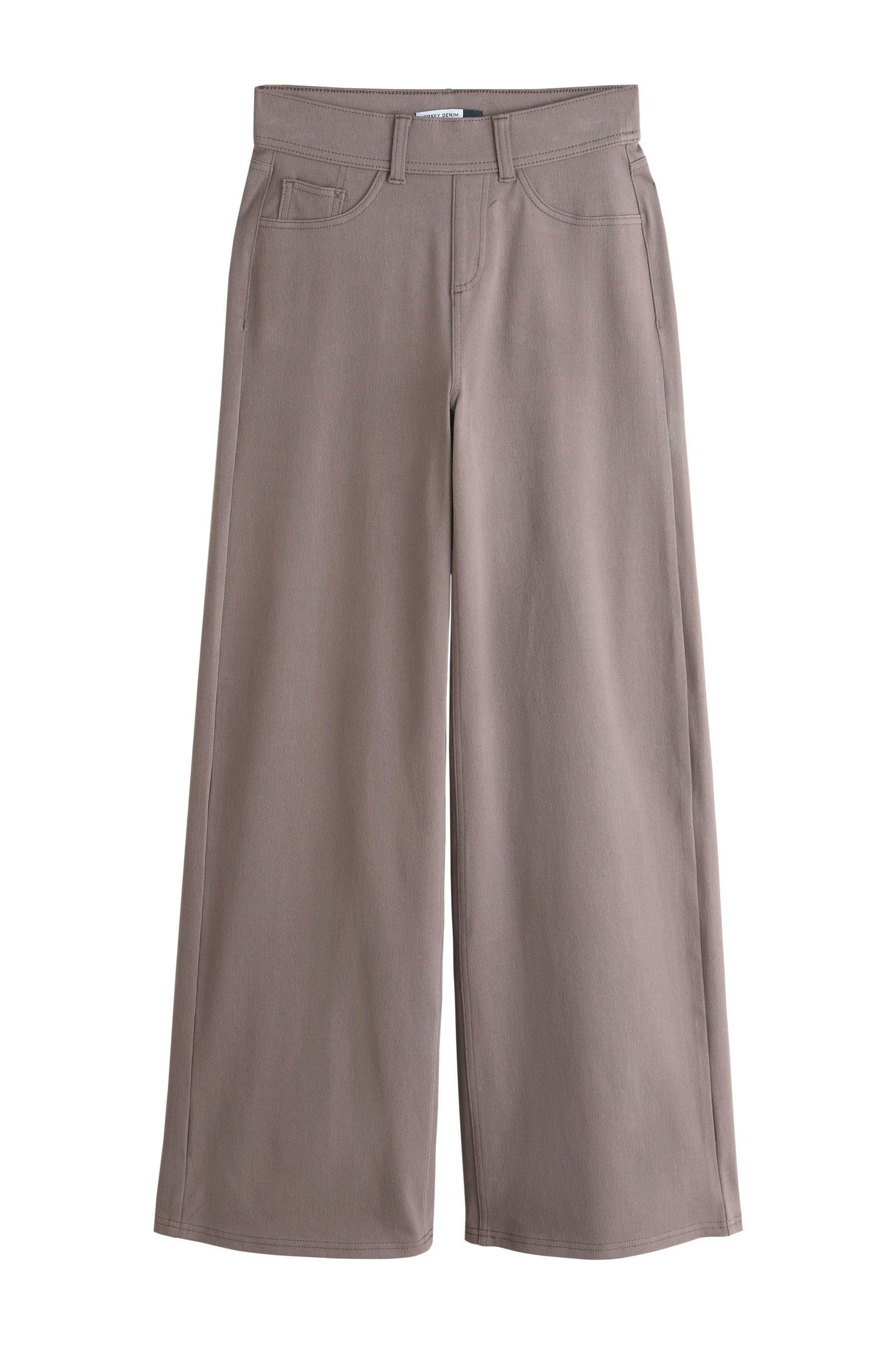 Next Weite Jeans Denim-Leggings aus Jersey mit weitem Bein (1-tlg) günstig online kaufen