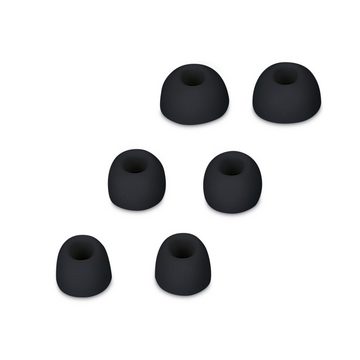 kwmobile 6x Polster für Apple Airpods Pro 2 / Pro 1 Ohrpolster (3 Größen - Silikon Ohrstöpsel In-Ear Kopfhörer)