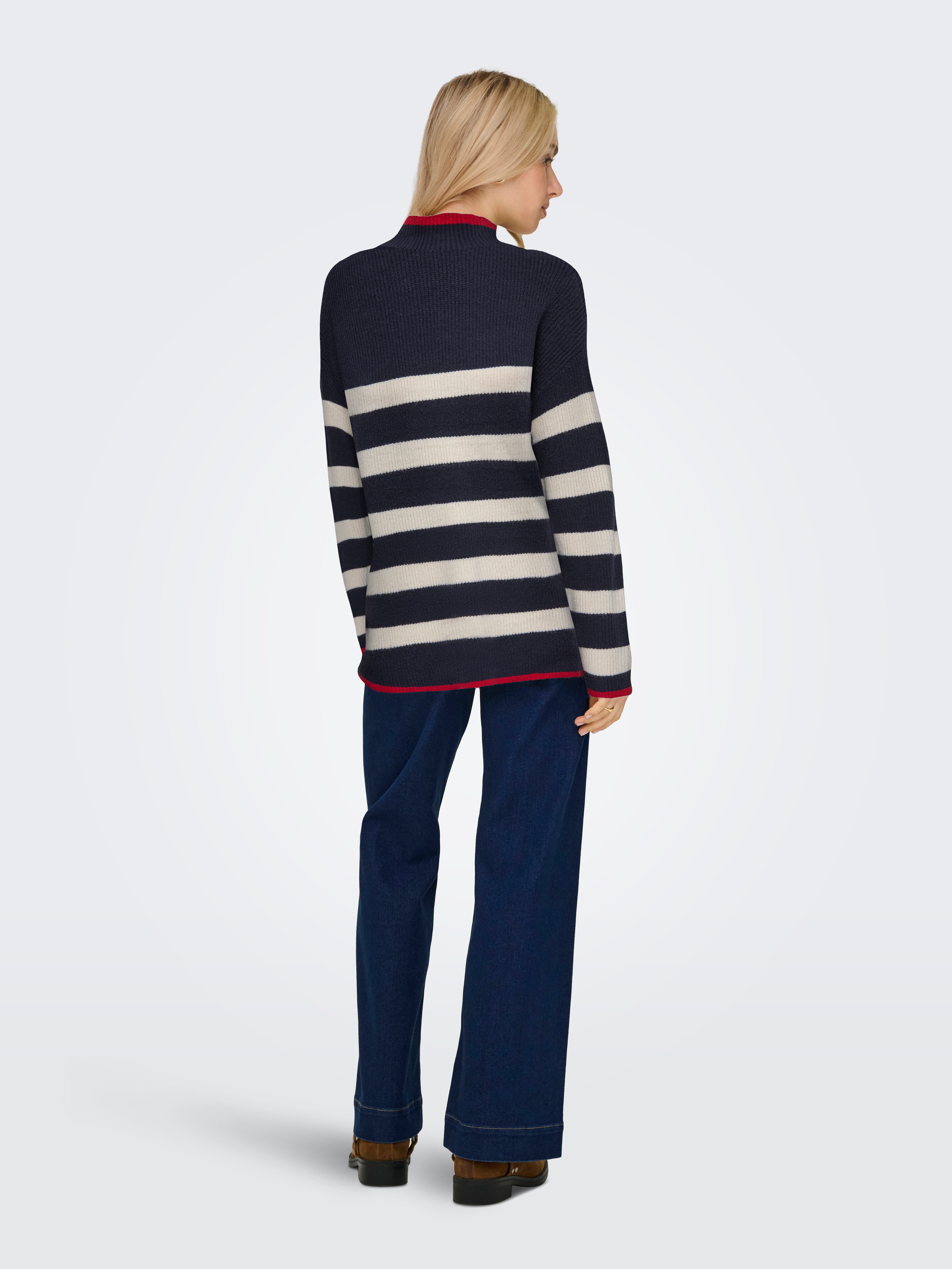 ONLY Strickpullover ONLKATIA LS RIB HIGHNECK günstig online kaufen