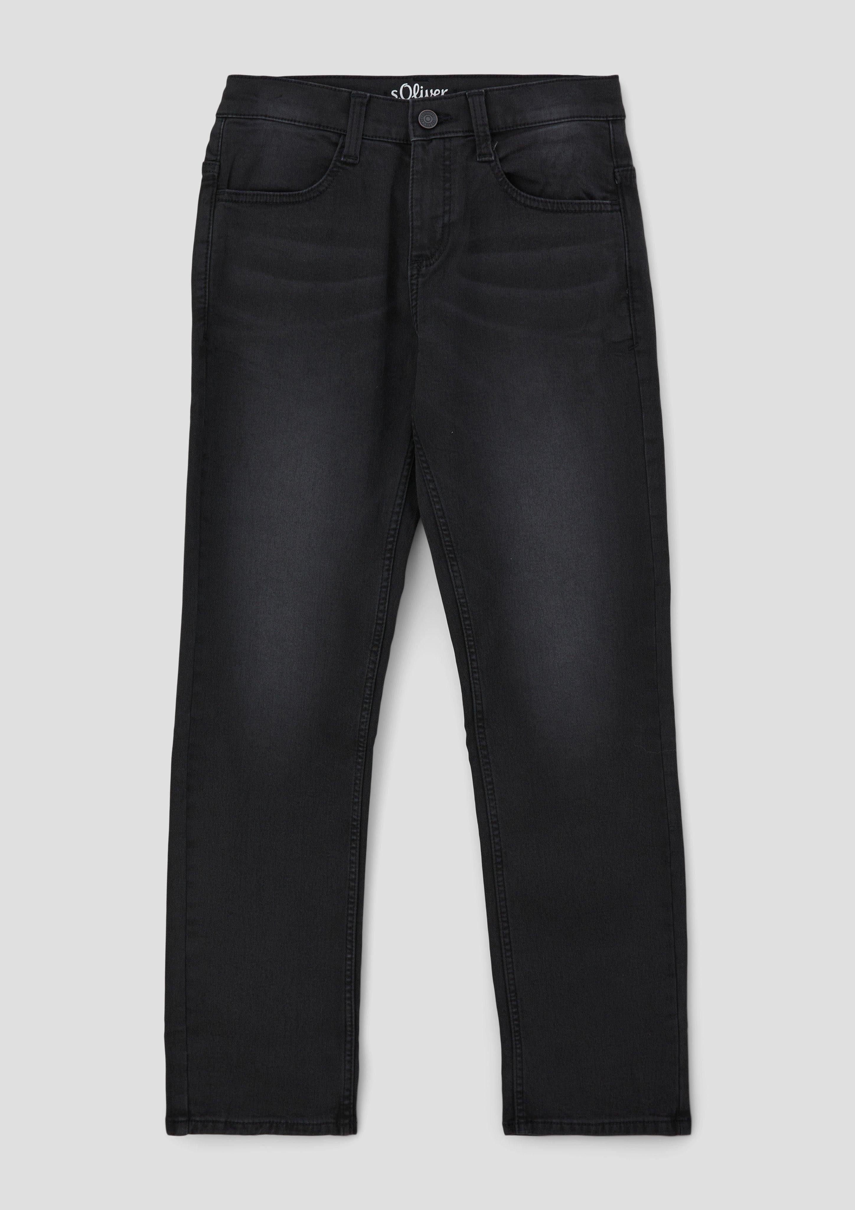 s.Oliver Junior / Mid Regular Jeans 5-Pocket-Jeans Straight leg Fit Rise / / s.Oliver Pete Waschung