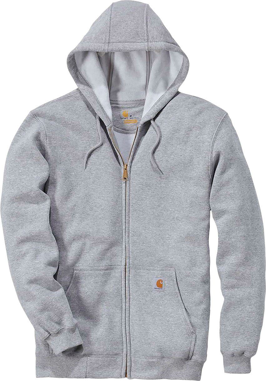 Carhartt hellgrau Kapuzensweatjacke K122