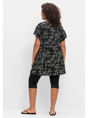 Sheego Longshirt Große Größen mit 3/4-Leggings