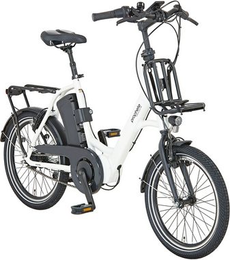 Prophete E-Bike Urbanicer 3.0, 7 Gang Shimano Nexus Schaltwerk, Nabenschaltung, Mittelmotor, 374 Wh Akku, Pedelec