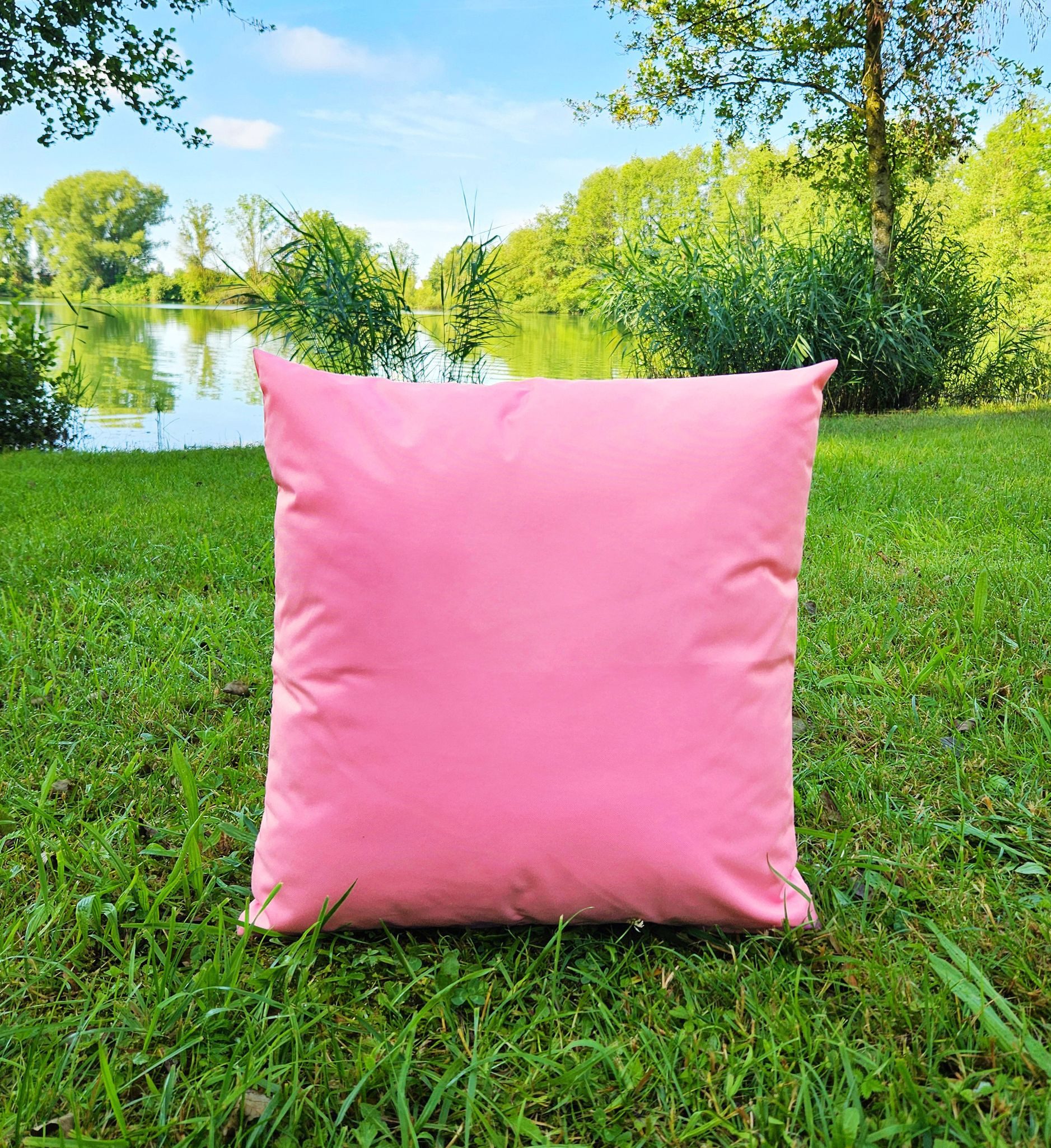 JACK Dekokissen 60x60cm Outdoor Lounge Kissen inkl. XXL Füllung, starke Füllung, strapazierfähig, wasserabweisend, In- und Outdoor
