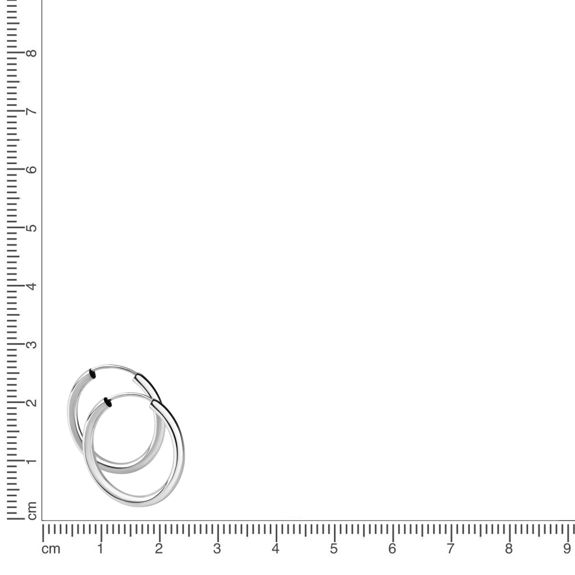 Vivance Paar Creolen 925/- Sterling Silber günstig online kaufen