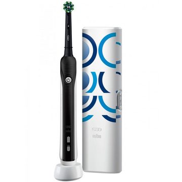 Oral-B Elektrische Zahnbürste PRO 1 750 Black Design Edition - Elektrische Zahnbürste - schwarz