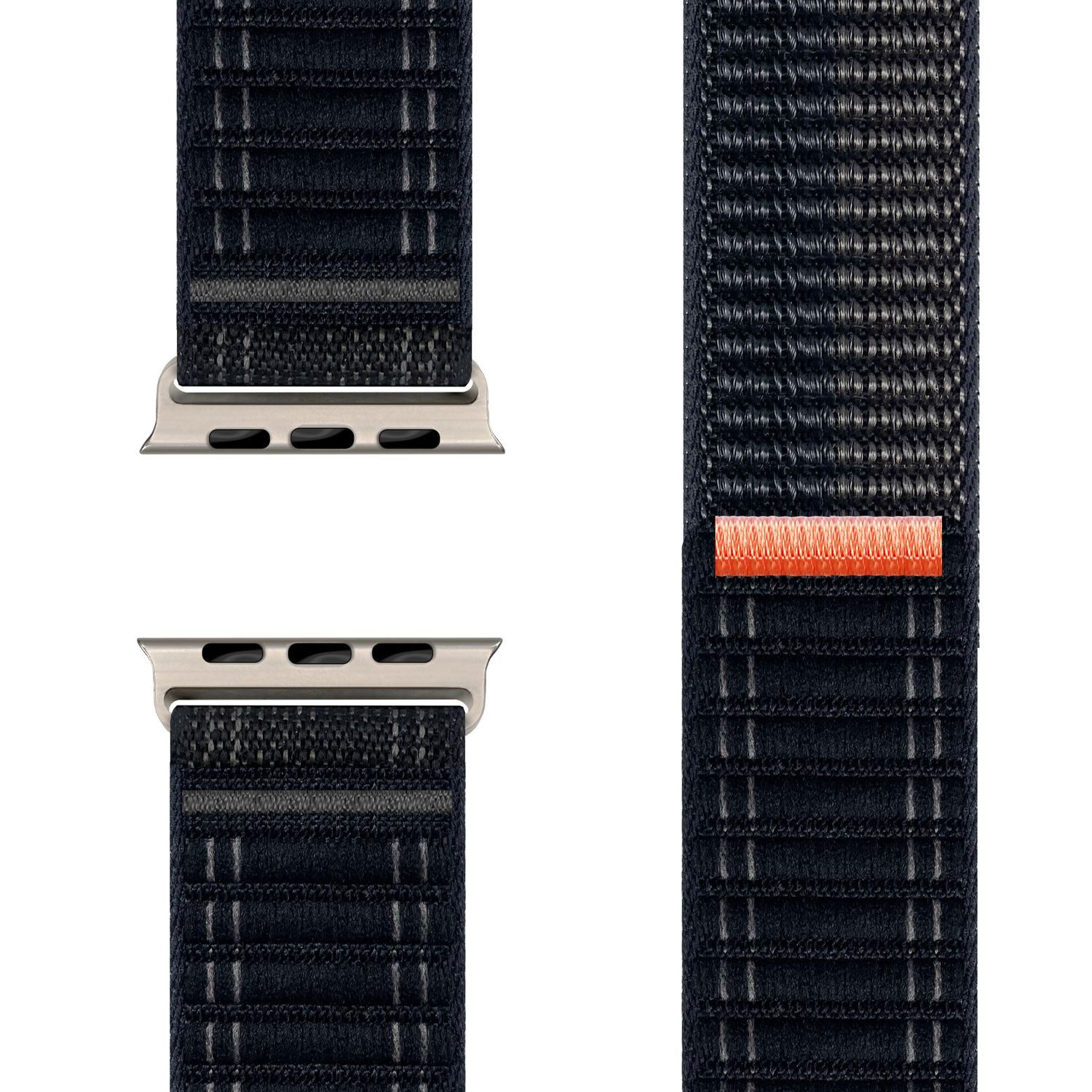 Nalia Smartwatch-Armband Apple Watch 49mm/46/45/44/42(Serie 1-3), Gewebtes günstig online kaufen