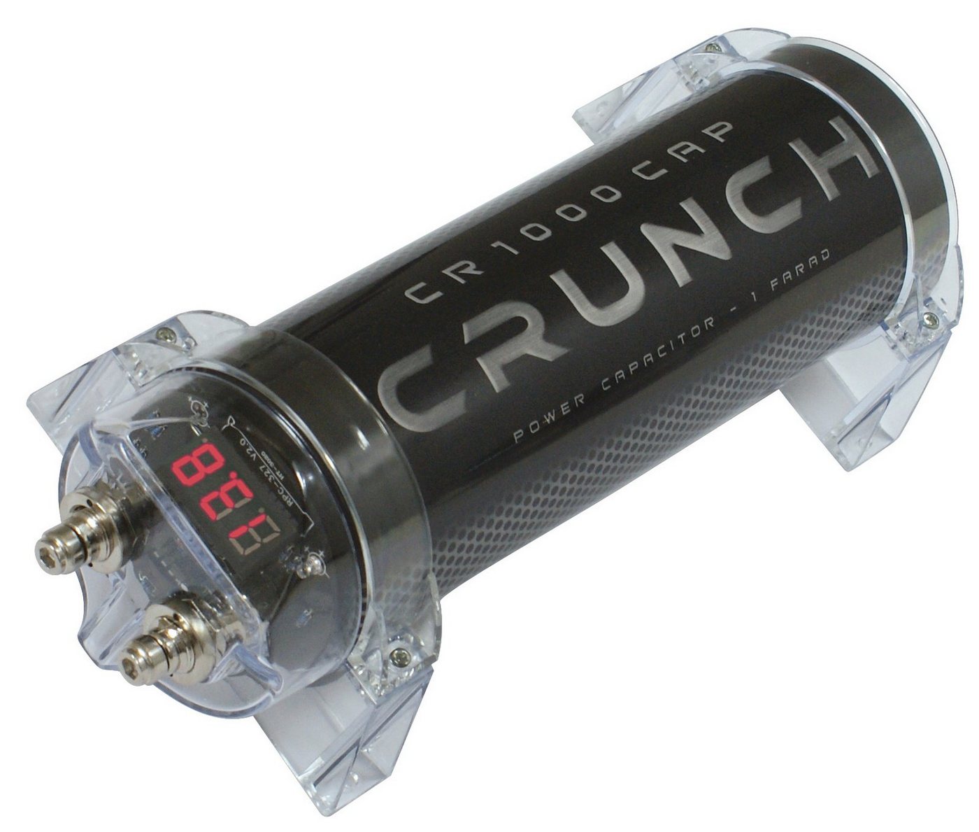 Crunch 1,0 Farad Pufferelko mit Digitalanzeige Auto-Subwoofer