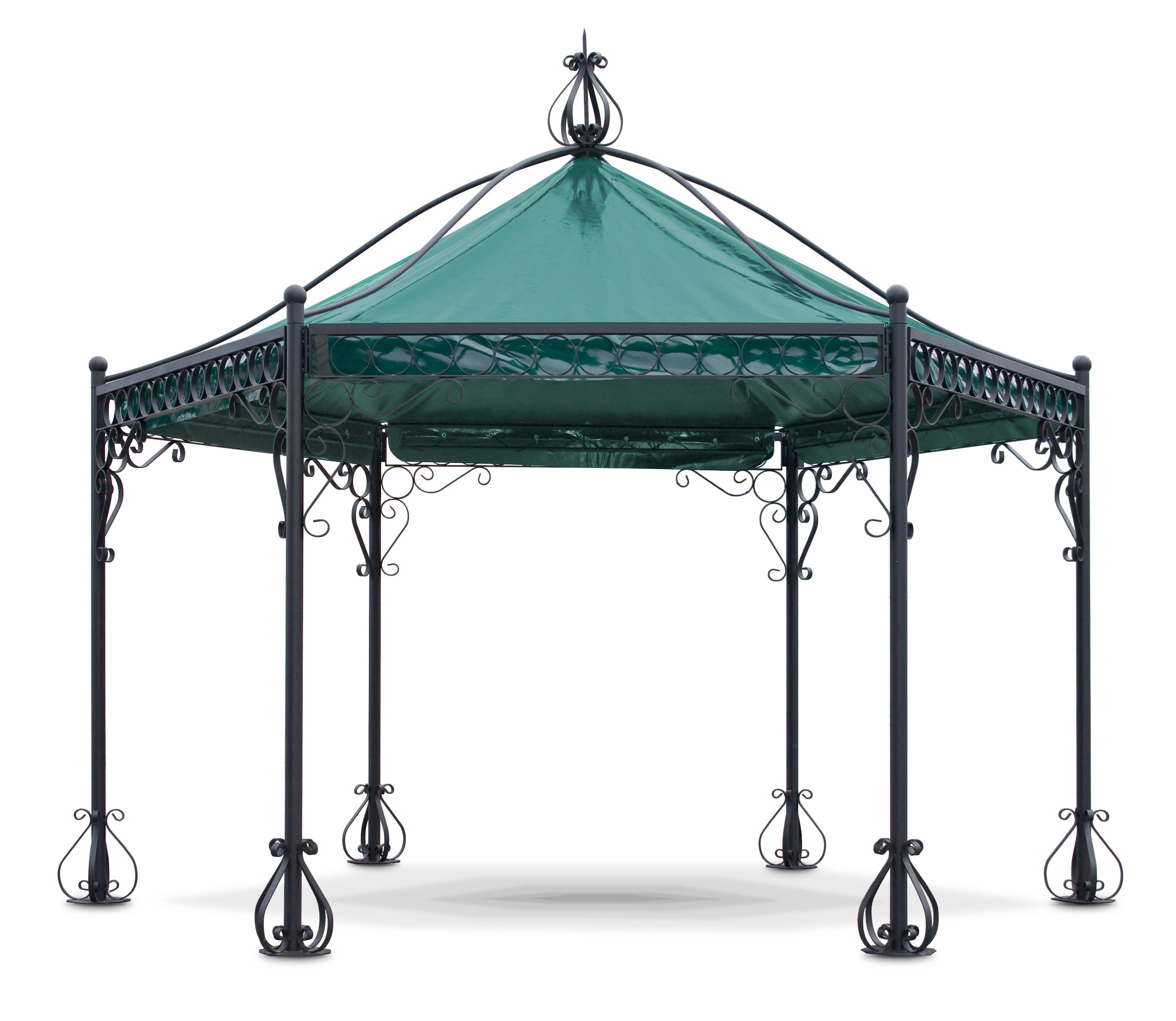 moebelfaktor Pavillon Athen, 8-10mm starkes Eisen BxTxH 450x450x385
