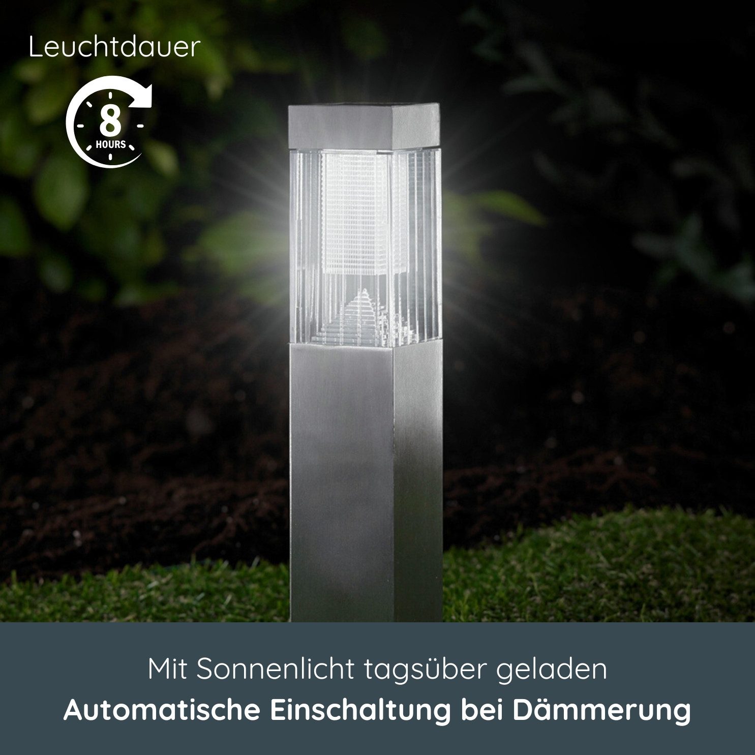 MeLiTec LED Solarleuchte SO27, LED fest günstig online kaufen