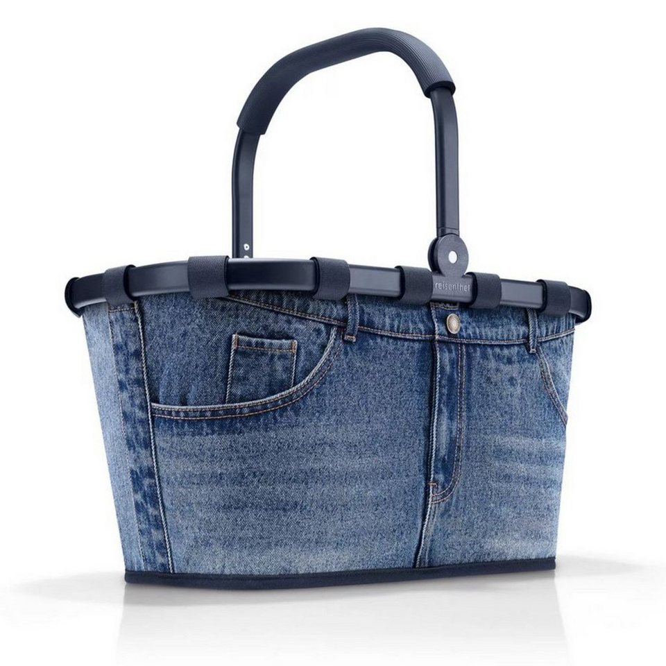 REISENTHEL® Einkaufskorb Carrybag frame jeans classic blue