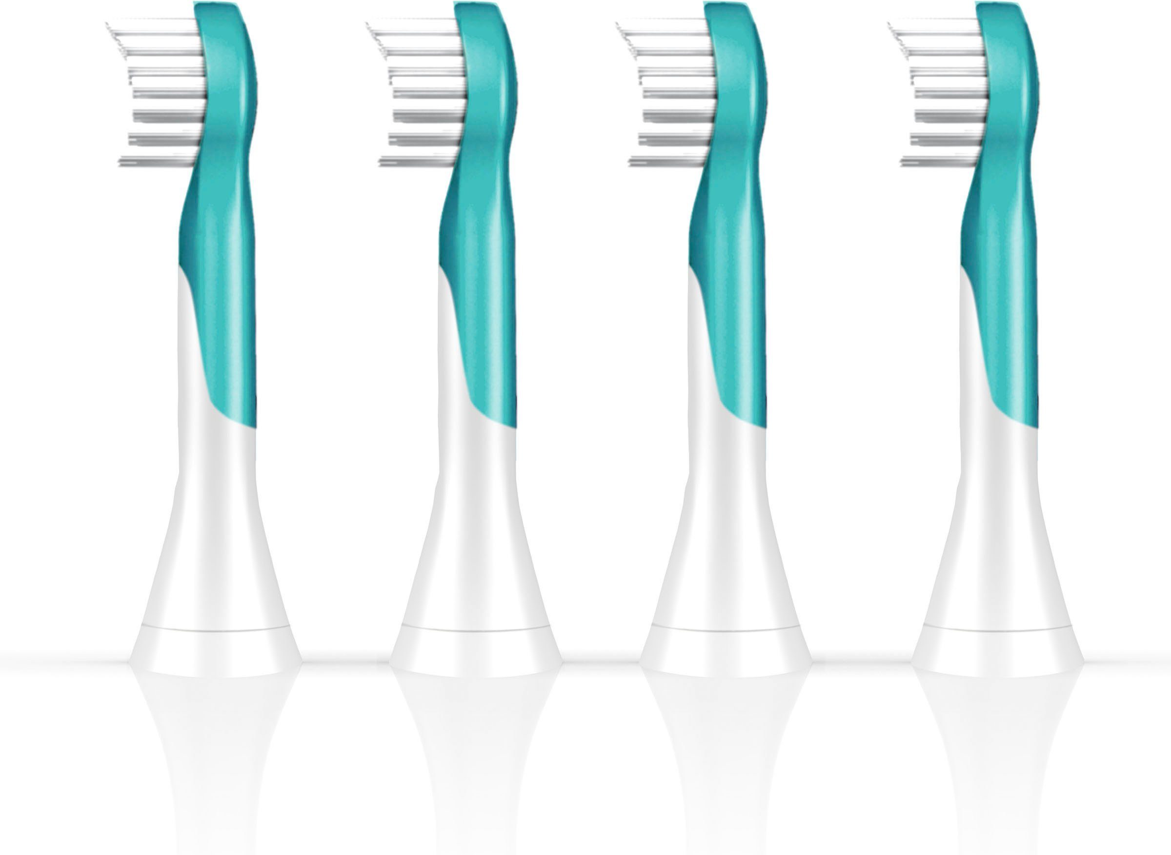 Philips Sonicare Aufsteckbürsten HX6034/33 For Kids ab 4 -7 Jahren