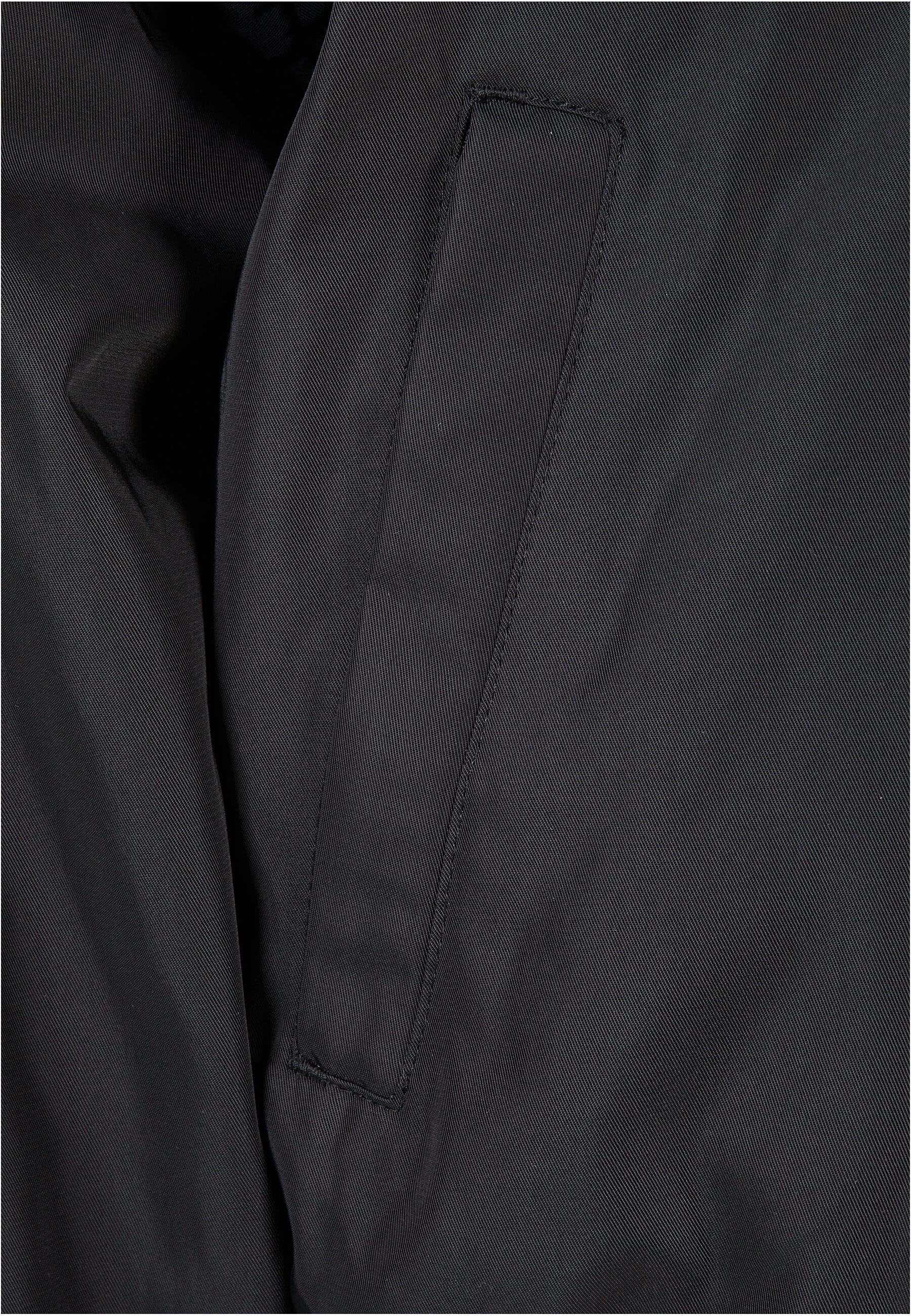 URBAN CLASSICS Sommerjacke Damen Ladies Jacket College Oversized Recycled (1-St) black