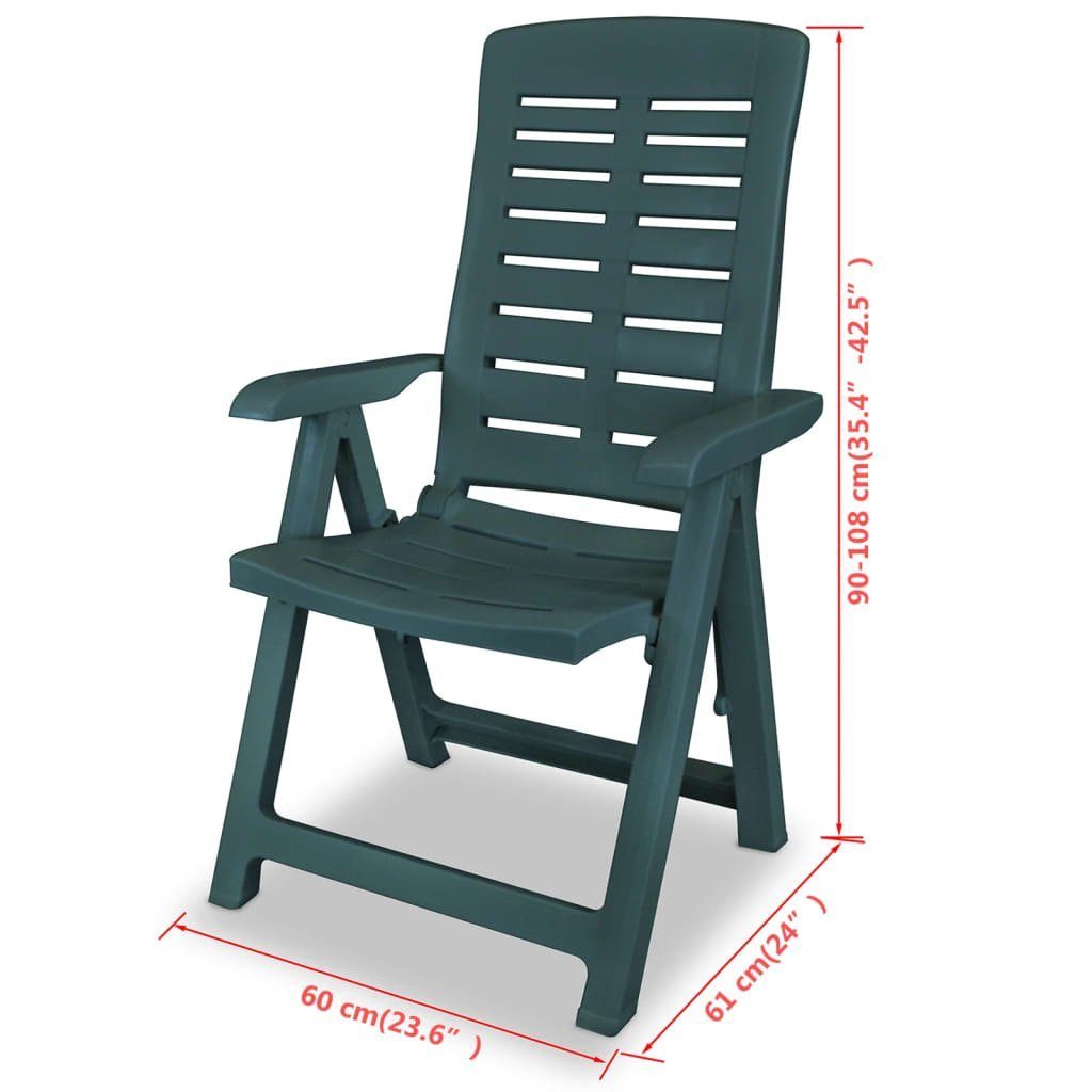 furnicato Gartenstuhl Verstellbare Gartenstühle 2 Stk. günstig online kaufen