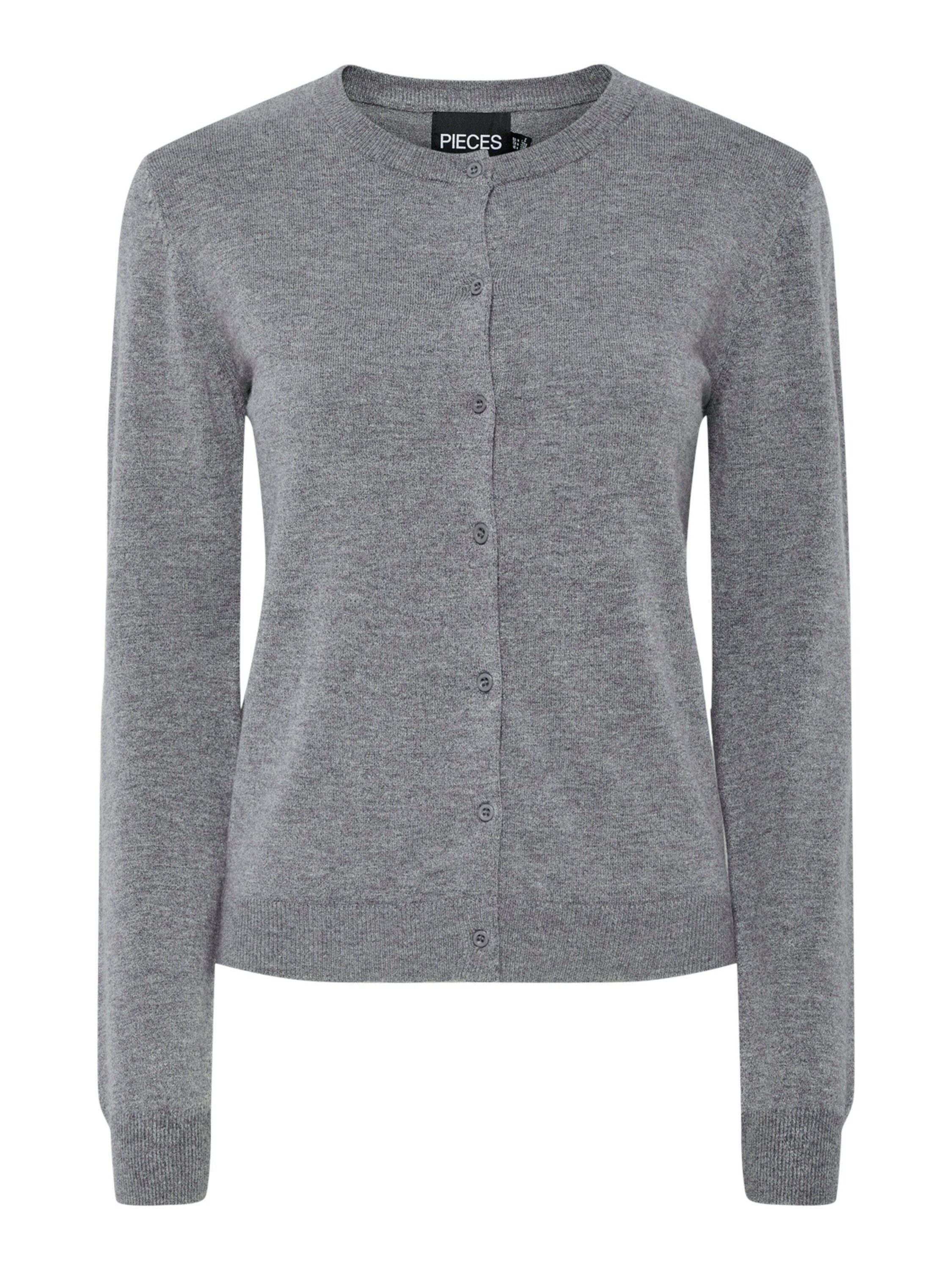 pieces Strickjacke Nora (1-tlg) Plain/ohne Details günstig online kaufen