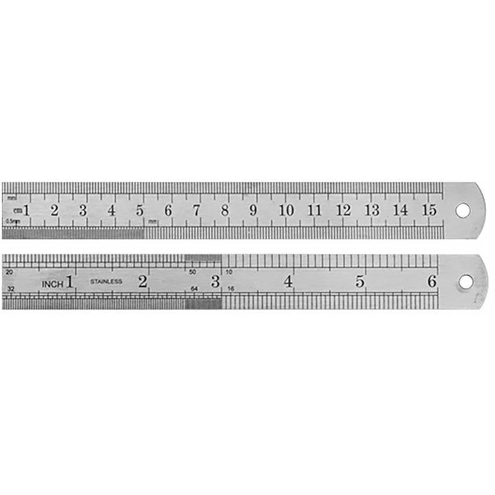 150mm Elektronik Maßband Donau Stahl-Lineal