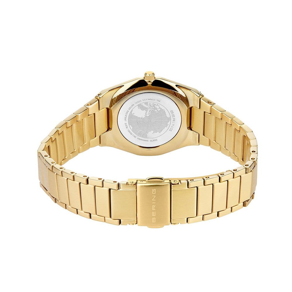 Bering Quarzuhr Bering Classic gold poliert/gebürstet 19632-730 19632-730, Hochwertiges Produkt mit zeitlosem Design, sorgfältiger Verarbeitung