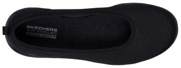 Skechers ON-THE-GO FLEX-SIENA Ballerina Slipper, Schlupfschuh, Slip-On Sneaker mit bequemem Elastikeinfass