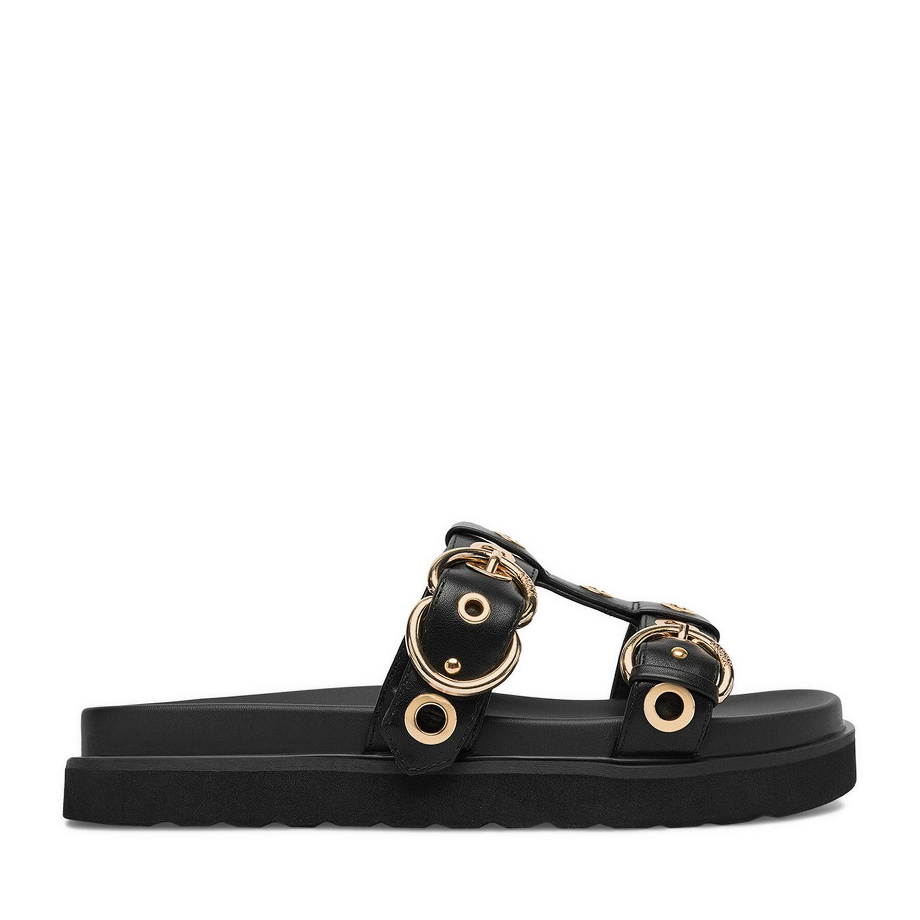 Mexx Mexx Damen-Flip-Flops Schwarz Badepantolette