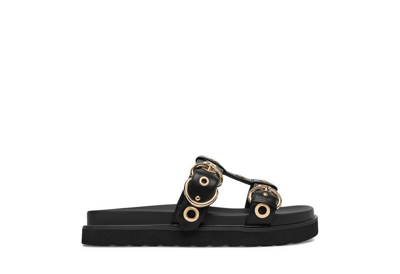 Mexx Mexx Damen-Flip-Flops Schwarz Badepantolette