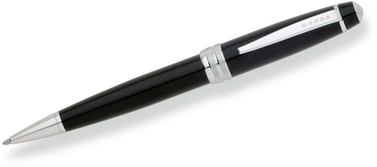 Füllfederhalter Kugelschreiber Bailey Schwarz-Lack.