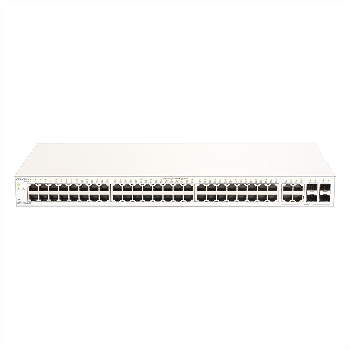 DBS-2000-52 Gigabit Switch 52-Port Nuclias Cloud Managed Layer2 Netzwerk-Switch