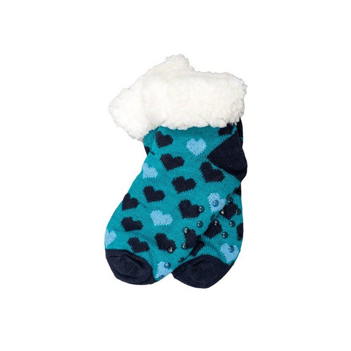 Beauty Thinxx Norwegersocken Kurze Hüttensöckchen "Herzen" (Ein Paar Socken 2 Socken) Dein Antistress-Accessoire für wahre Wohlfühlmomente