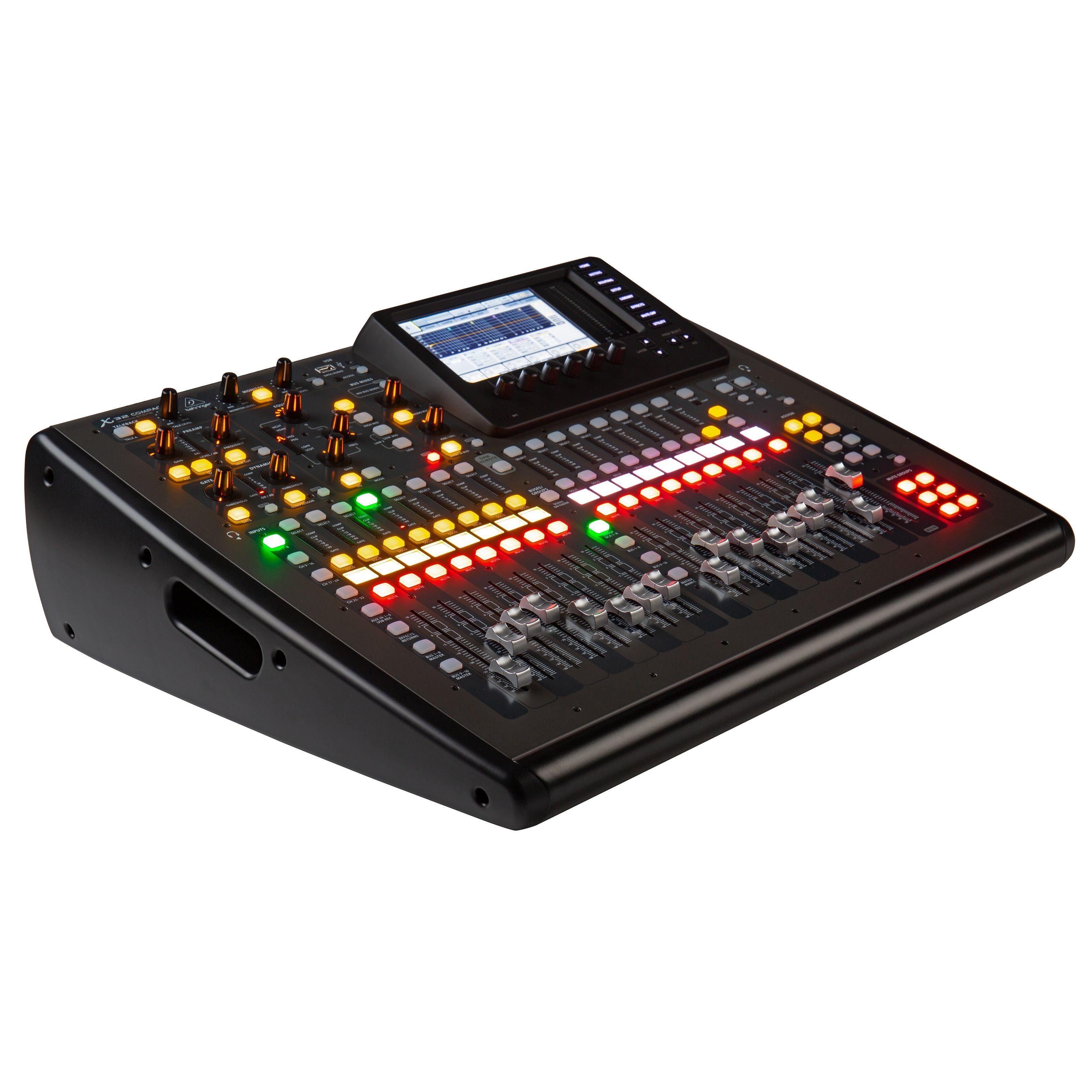 Behringer Mischpult, (X32 Compact Digitalmischpult, Studio Mischpulte, Digitale Studio Mischpulte), X32 Compact - Digitales Mischpult