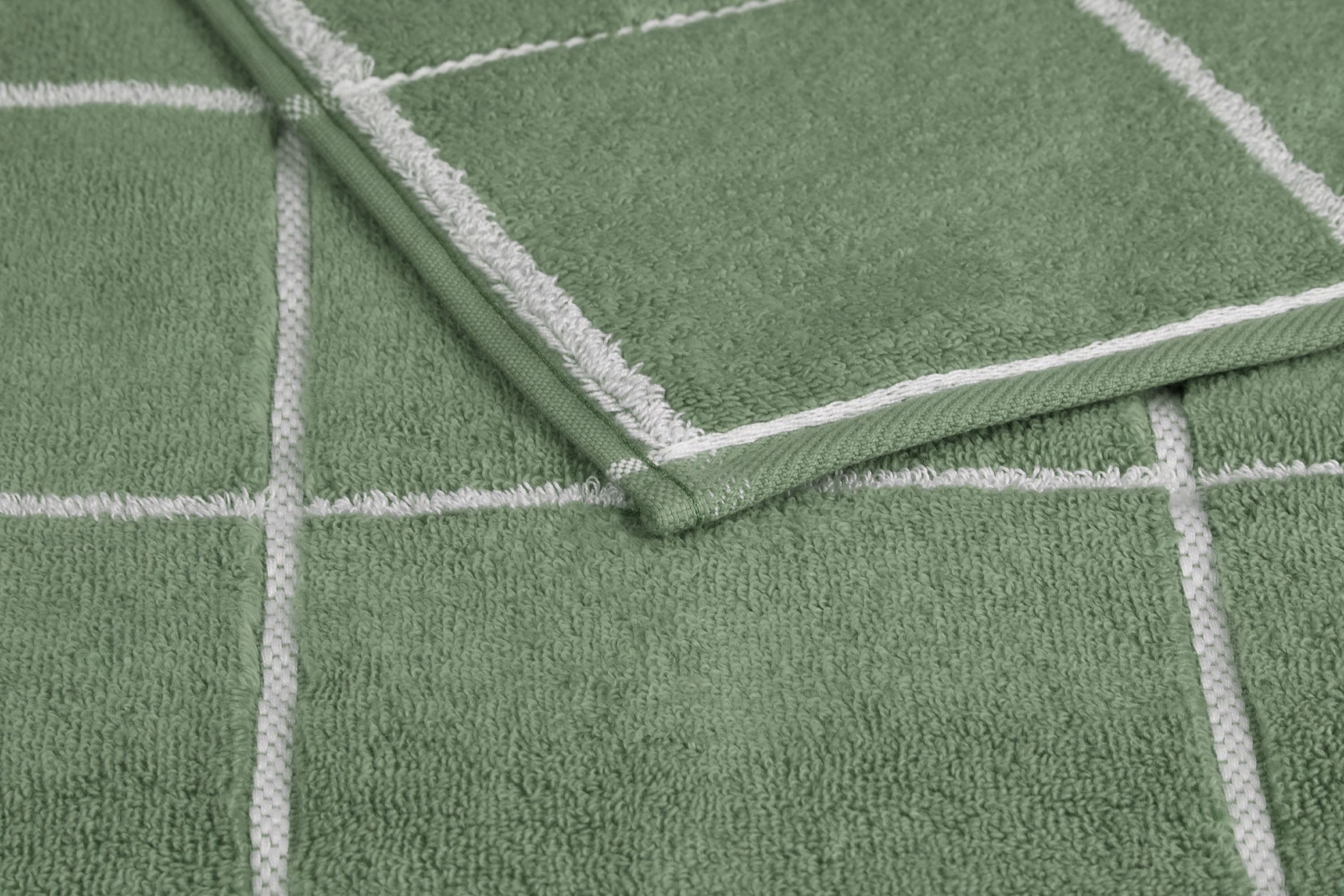 ROSS Handtuch Uni, Frottier (1-St), Überkaro günstig online kaufen