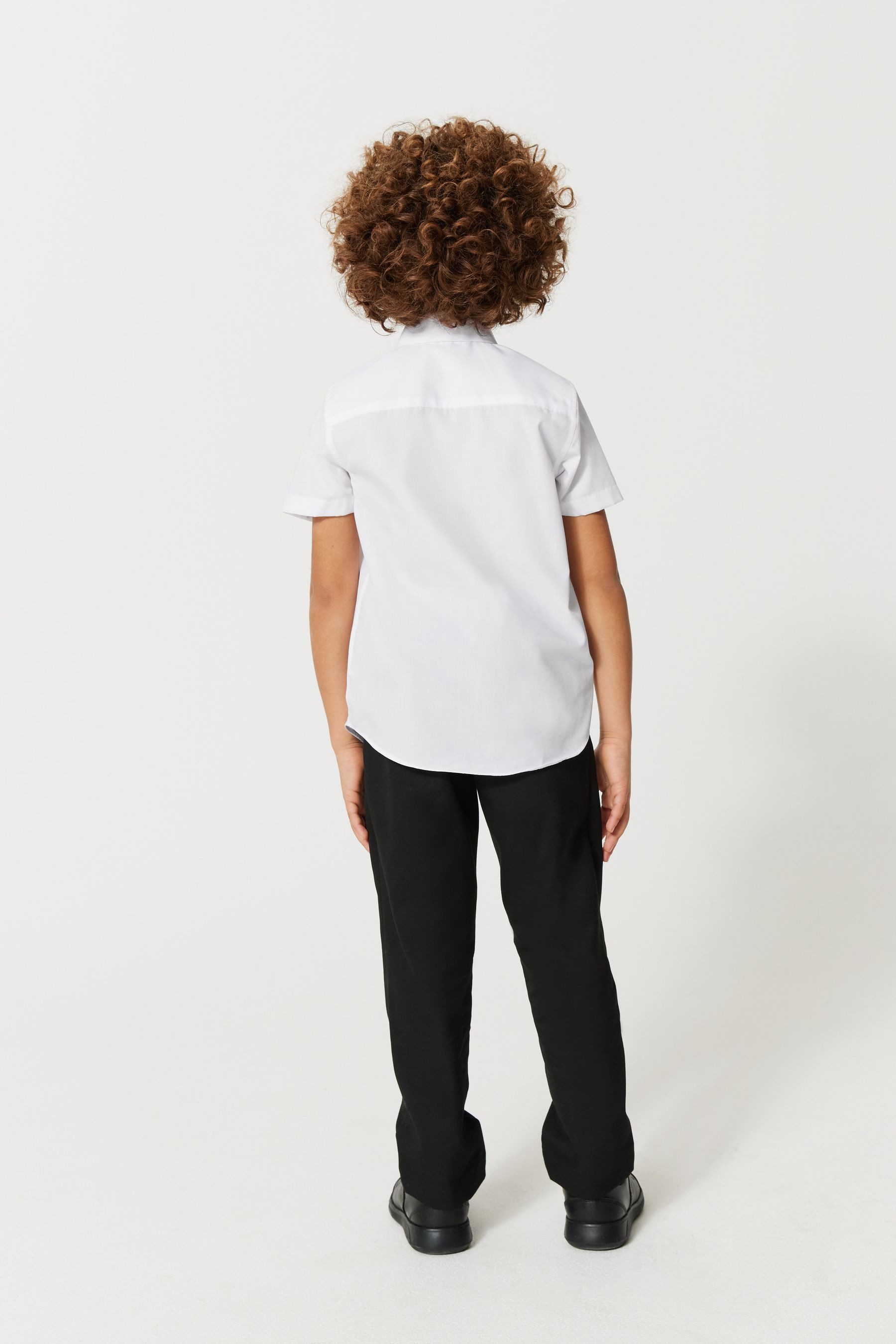 Clarks Kurzarmhemd Clarks Schulhemden Jungen 2er-Pack – Kurzarm (2-tlg)