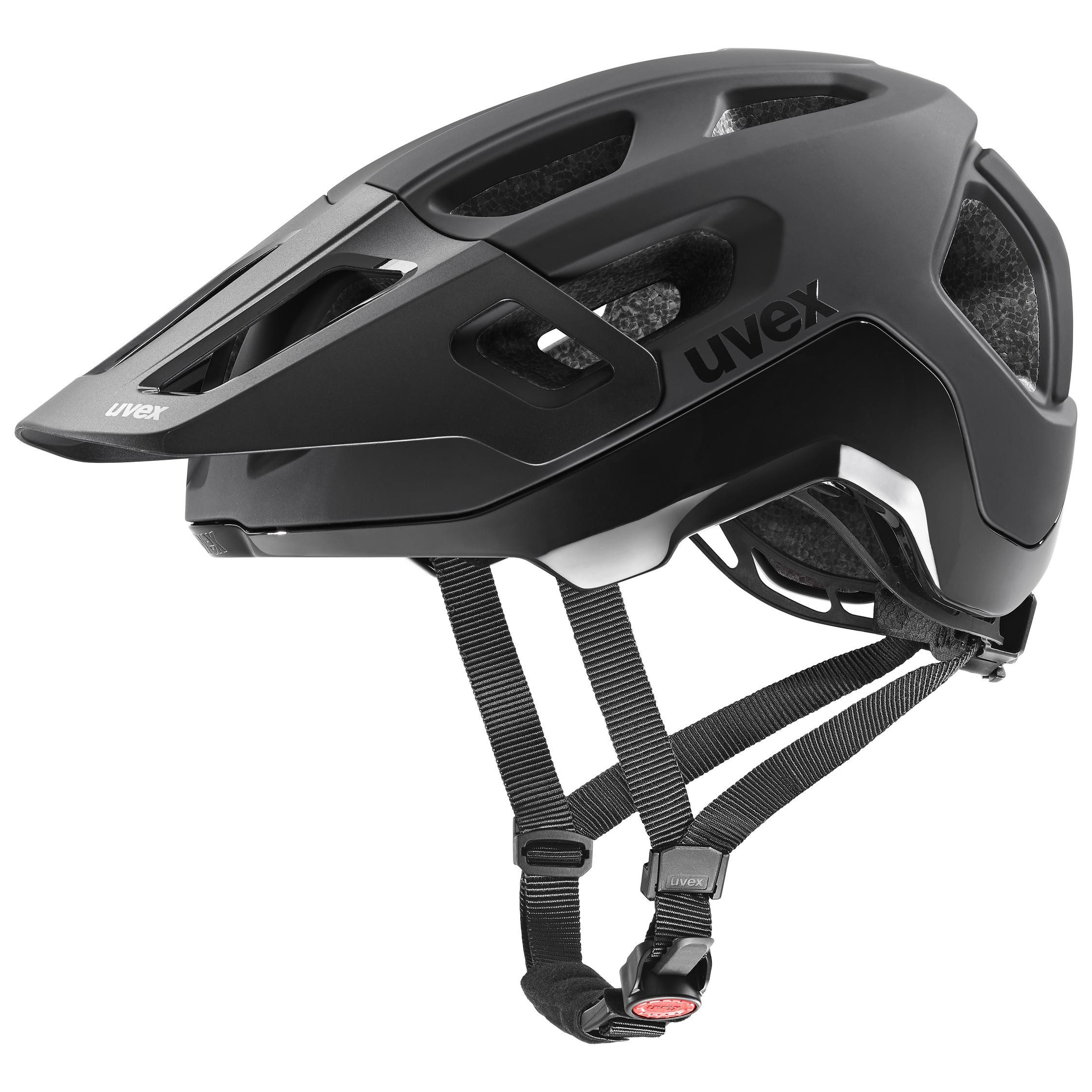 Uvex Fahrradhelm uvex react black matt