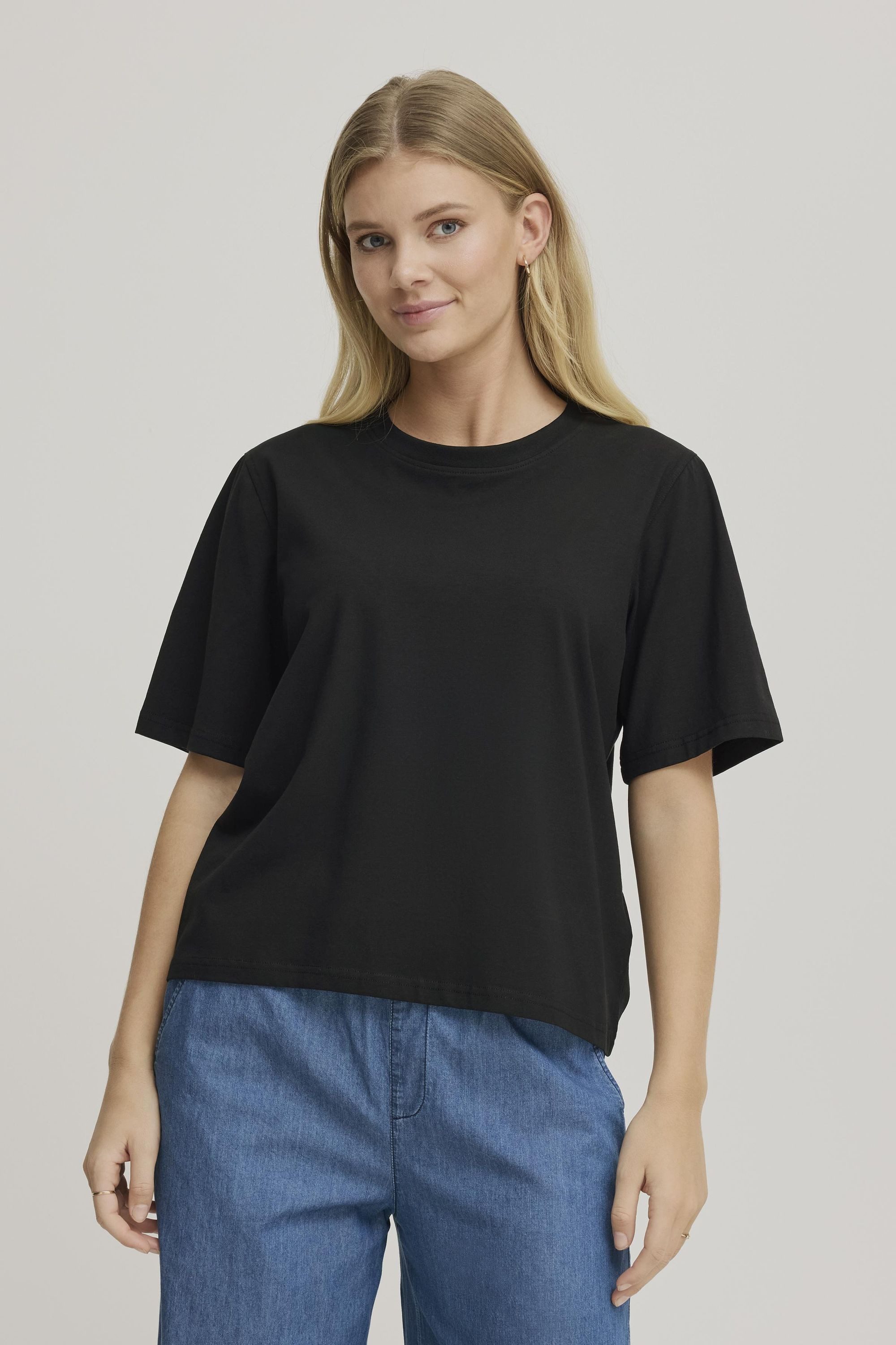 fransa Rundhalsshirt FRZASHOULDER Klassisches T-Shirt günstig online kaufen