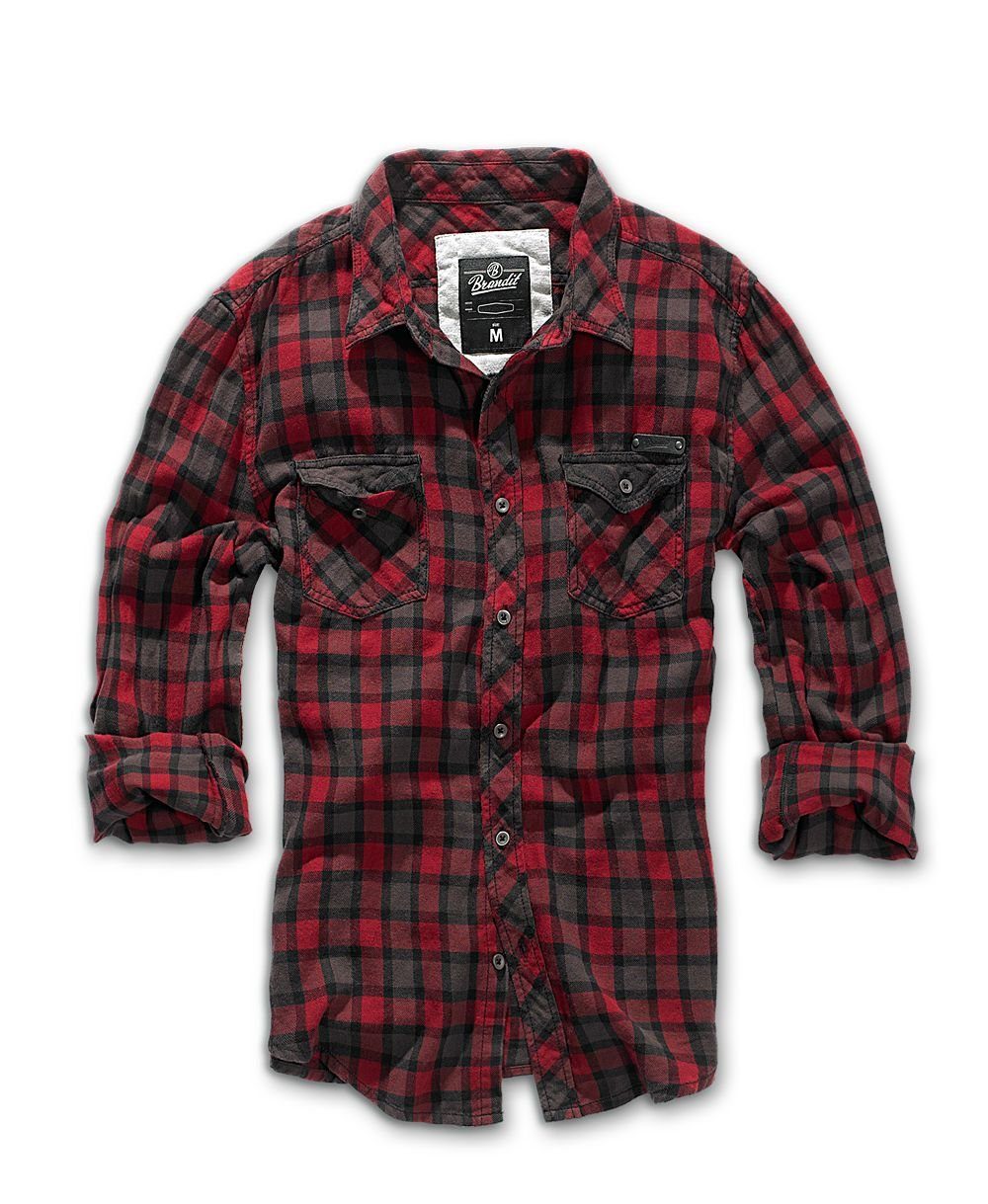 Brandit Langarmhemd Duncan Check Shirt Long günstig online kaufen