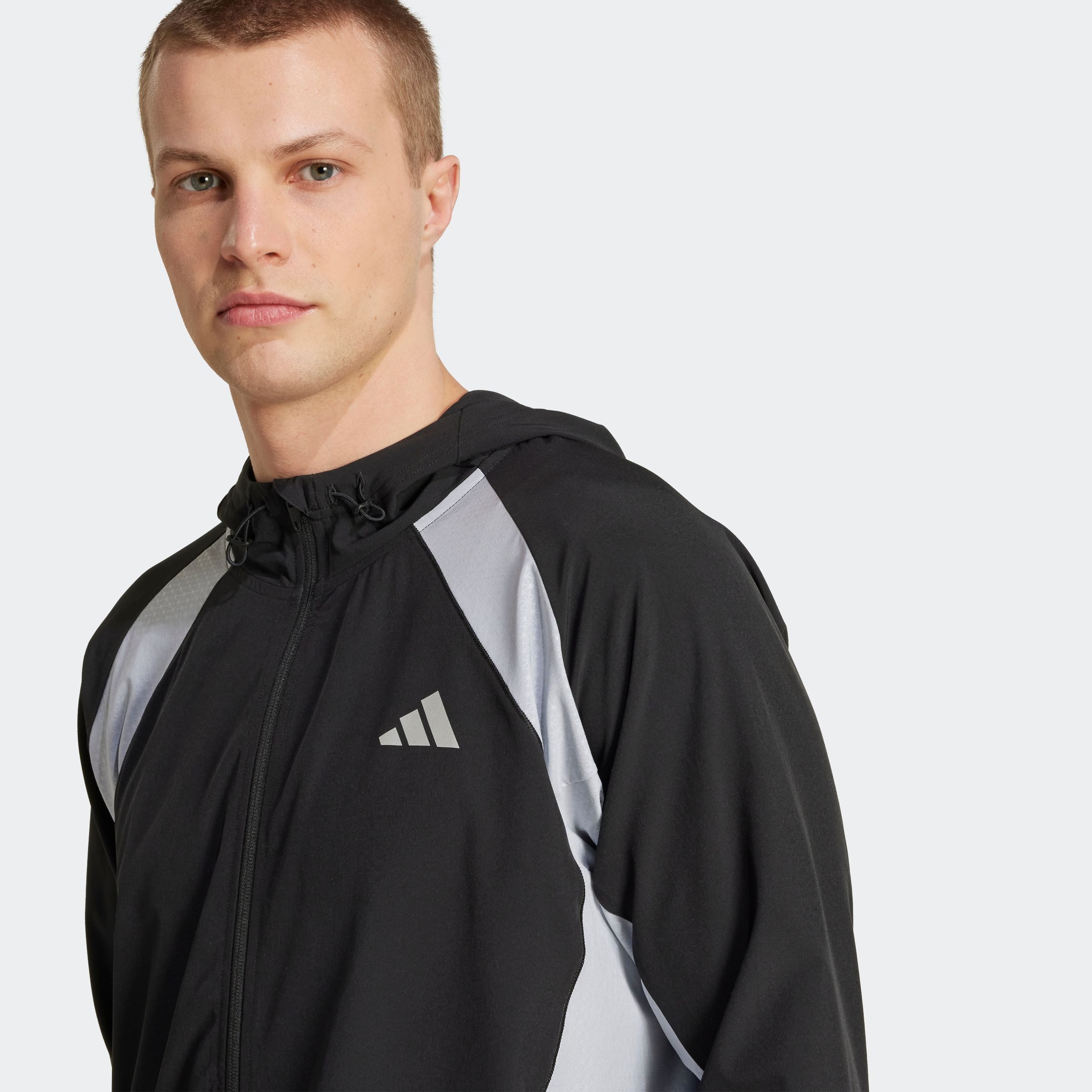 adidas Performance Trainingsjacke TECH APPAREL für Fitness, aus Stretch-Materialien, atmungsaktiv