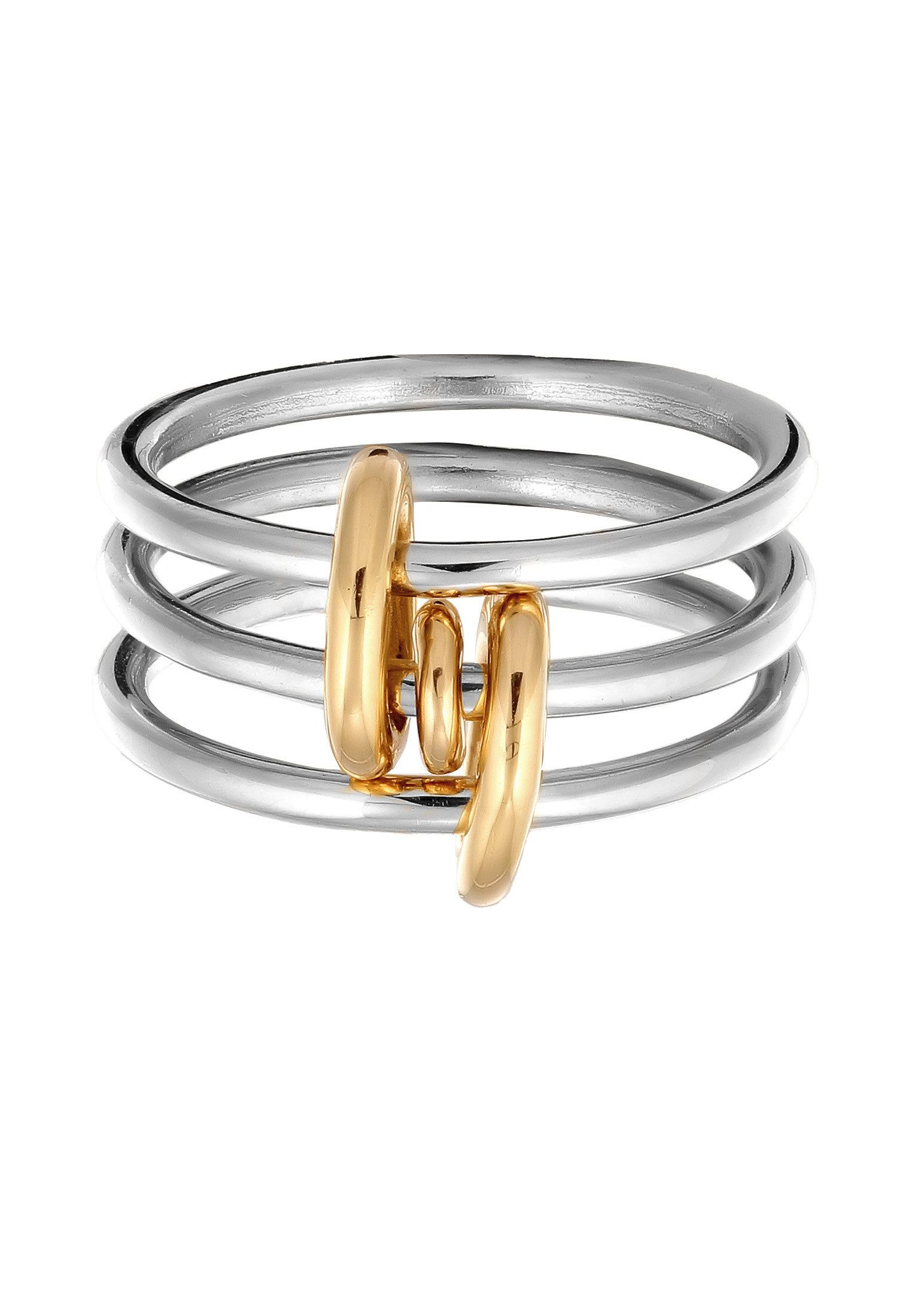 Elli Fingerring Bandring Stapellook 925 Sterling günstig online kaufen