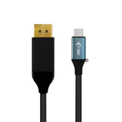 I-TEC USB-C DisplayPort Kabel Adapter 4K / 60 Hz Video-Adapter USB-C zu DisplayPort, 2 cm