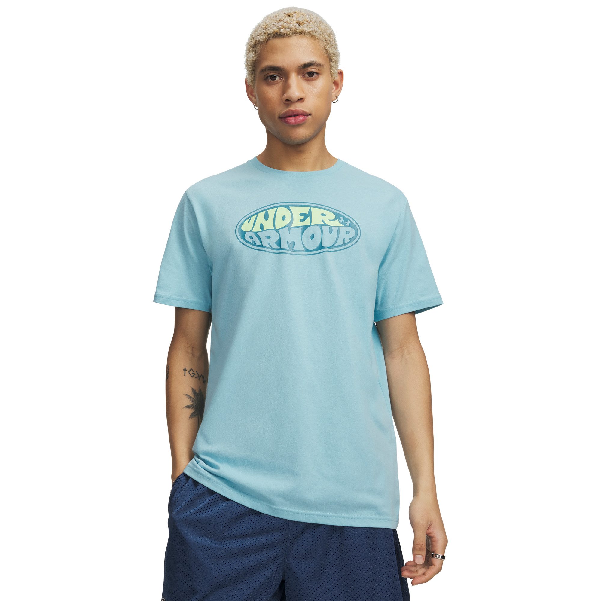T-Shirt Under Armour Herren T-Shirt Oval Wordmark 6011075
