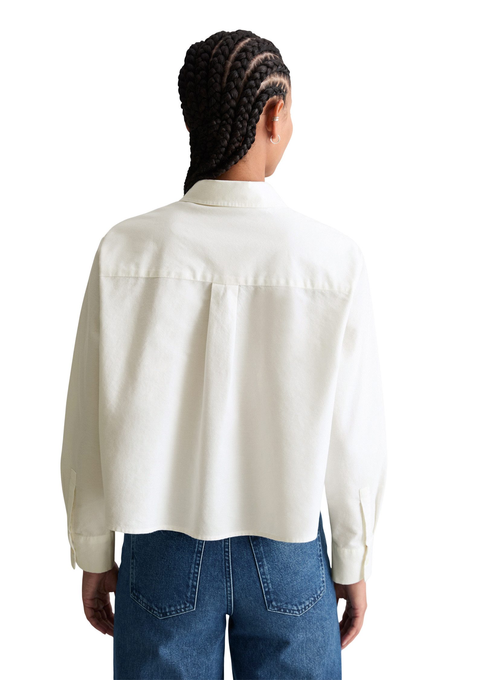 Marc O'Polo DENIM Langarmbluse aus Organic Cotton