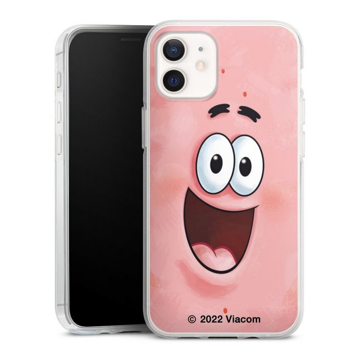 DeinDesign Handyhülle Patrick Star Spongebob Schwammkopf Offizielles Lizenzprodukt Apple iPhone 12 mini Silikon Hülle Bumper Case Handy Schutzhülle
