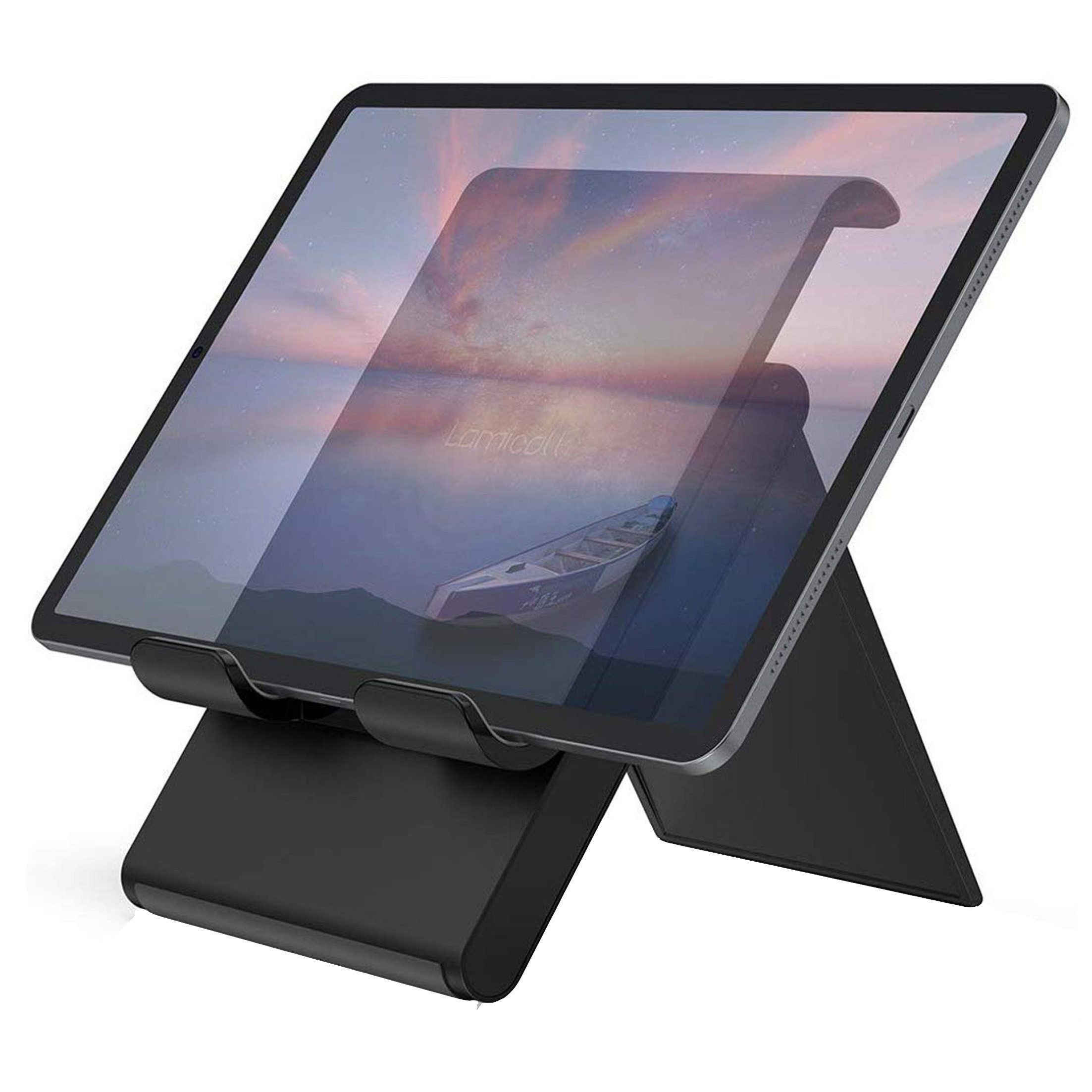 KINSI Tablet-Halterung Klappbarer Tablet Handy Ständer Höhenverstellbar & Kippbar, (Universell für iPad,Smartphones)