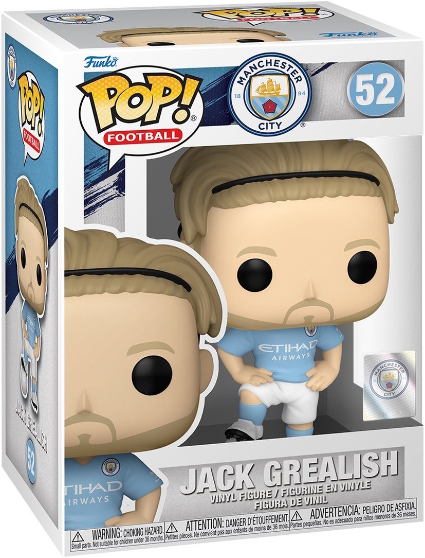 Funko Spielfigur Manchester City - Jack Grealish 52 Pop! Figur