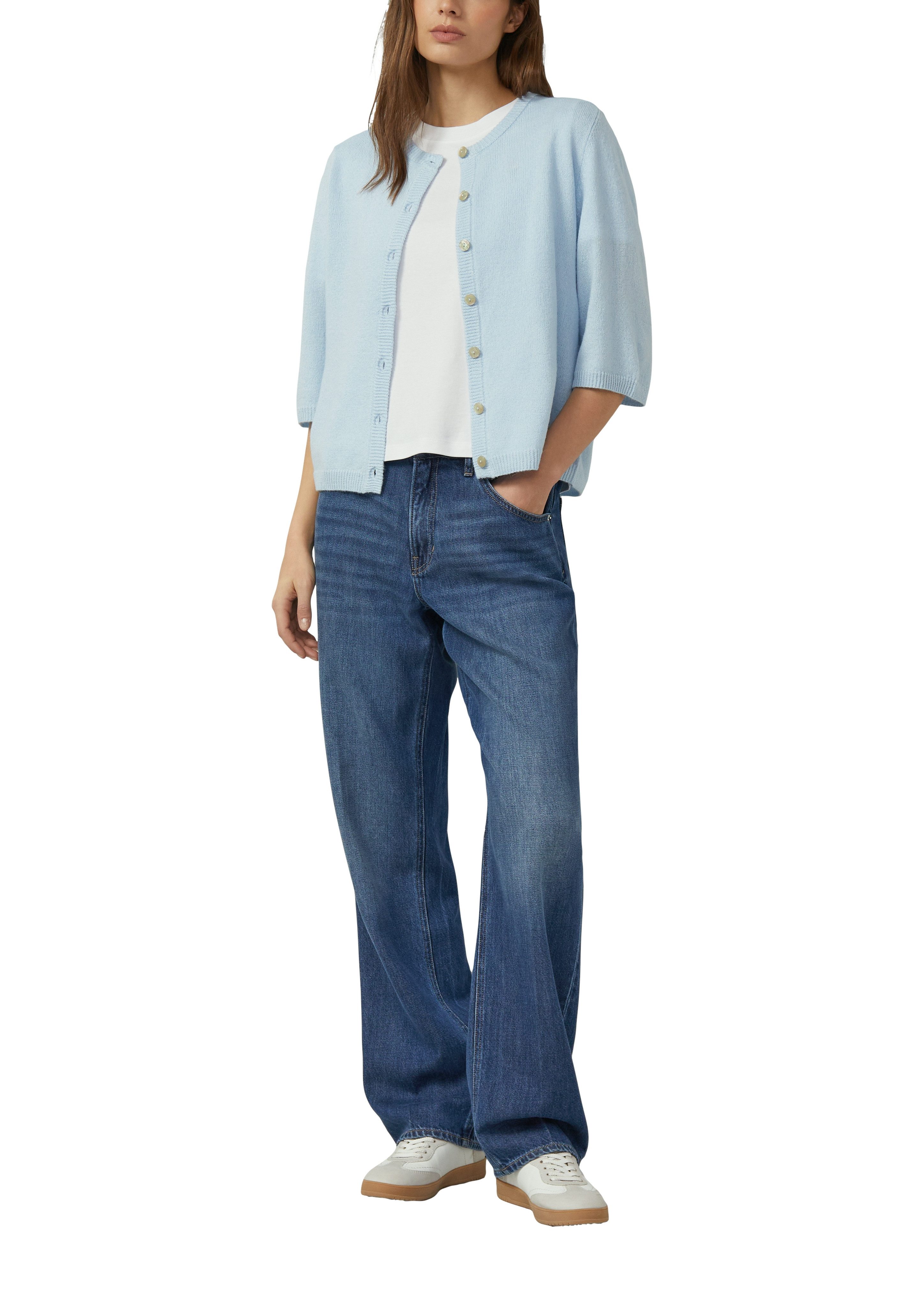 s.Oliver Strickjacke mit Alpaka Anteil