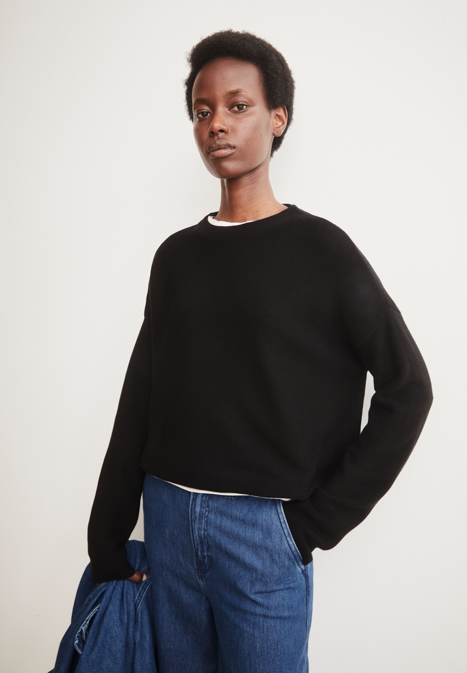 Armedangels Strickpullover MERINAA LINKS LINKS Loose Fit