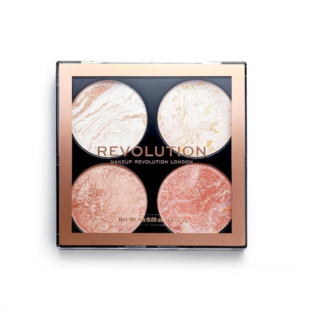 MAKE UP REVOLUTION Highlighter Makeup Revolution London Cheek Kit Farbton Take a Breather 4 x 2,2 g