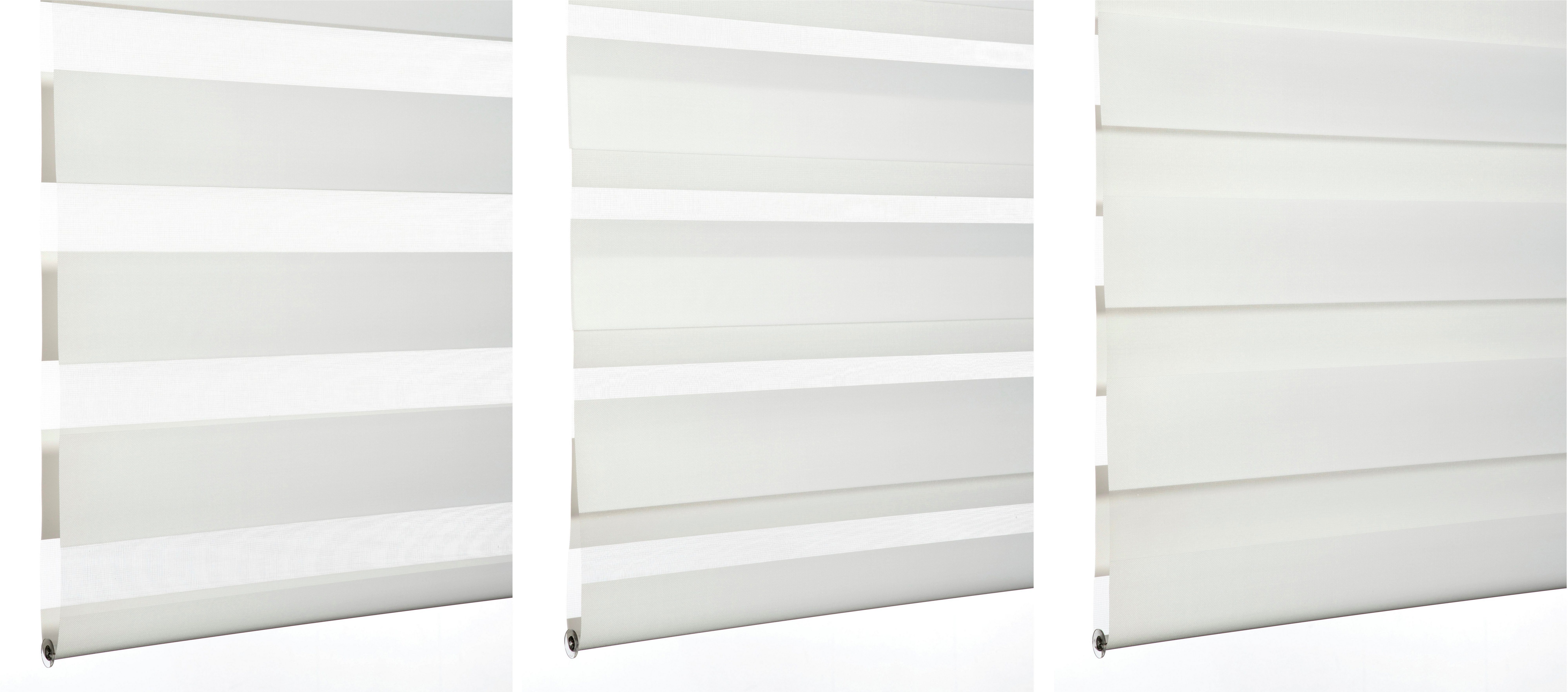 Doppelrollo Tilda, SCHÖNER WOHNEN-Kollektion, transparent, mit Bohren/ohne Bohren, freihängend, Klemmfix, geklemmt, silberne oder weiße Rollo-Technik
